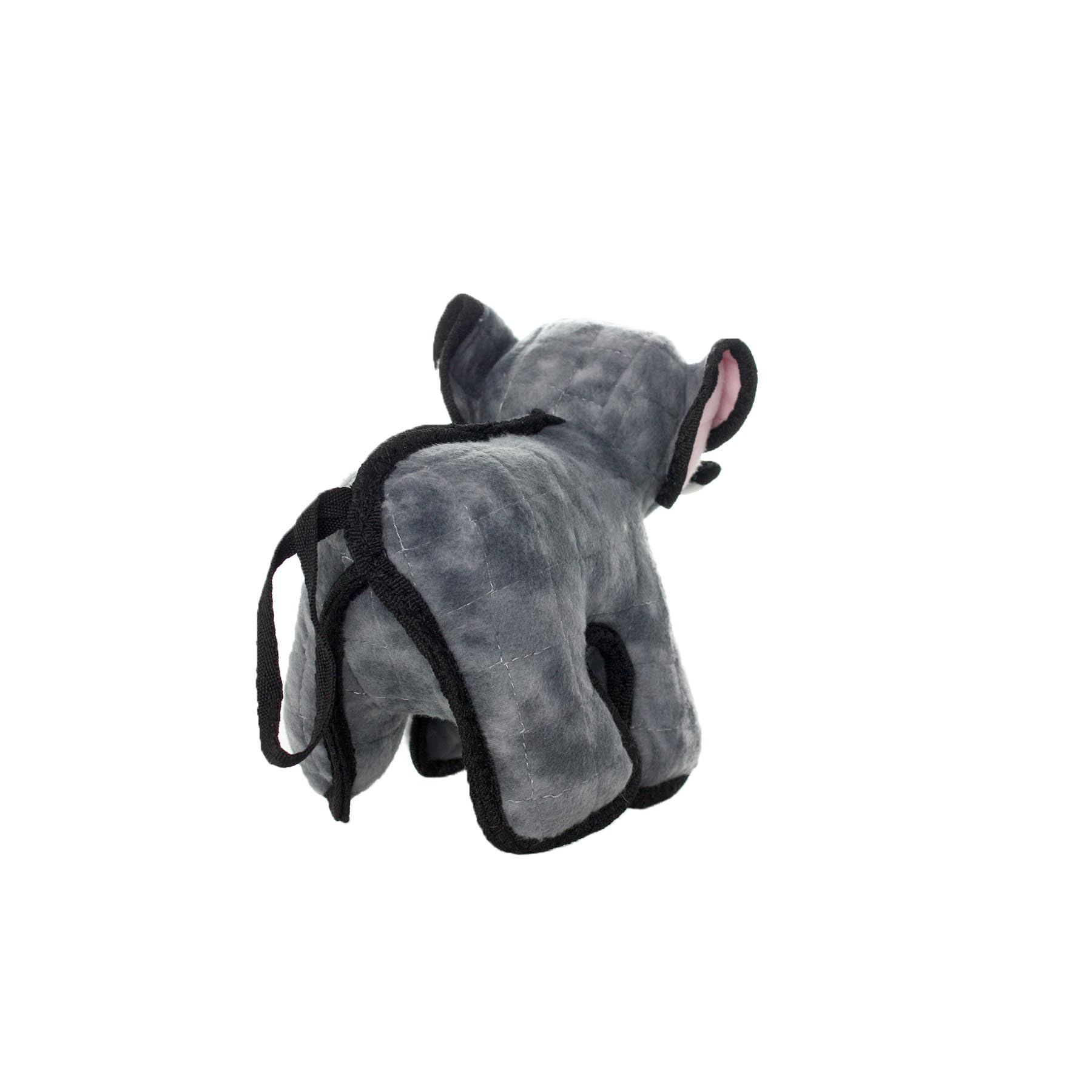 Tuffy - World'S Tuffest Soft Dog Toy - Zoo Junior Elephant - Multiple Layers. Made Durable, Strong & Tough. Interactive Play (Tug, Toss & Fetch). Machine Washable & Floats
