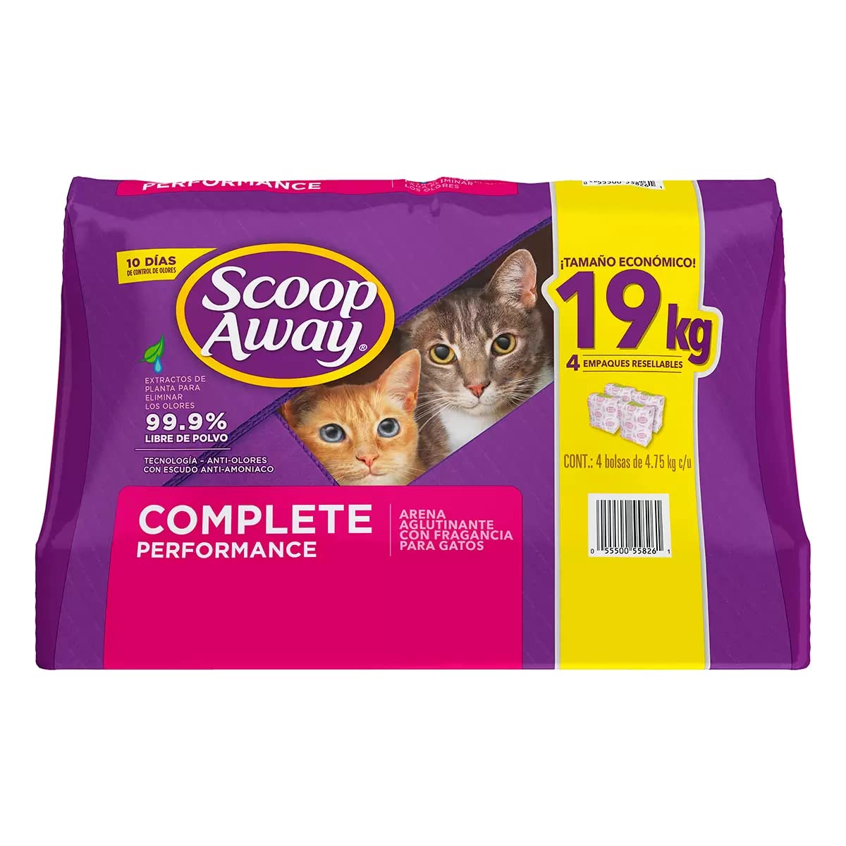 Scoop Away Cat Spot Litter, Cat Kitty Litter (19 Kg)