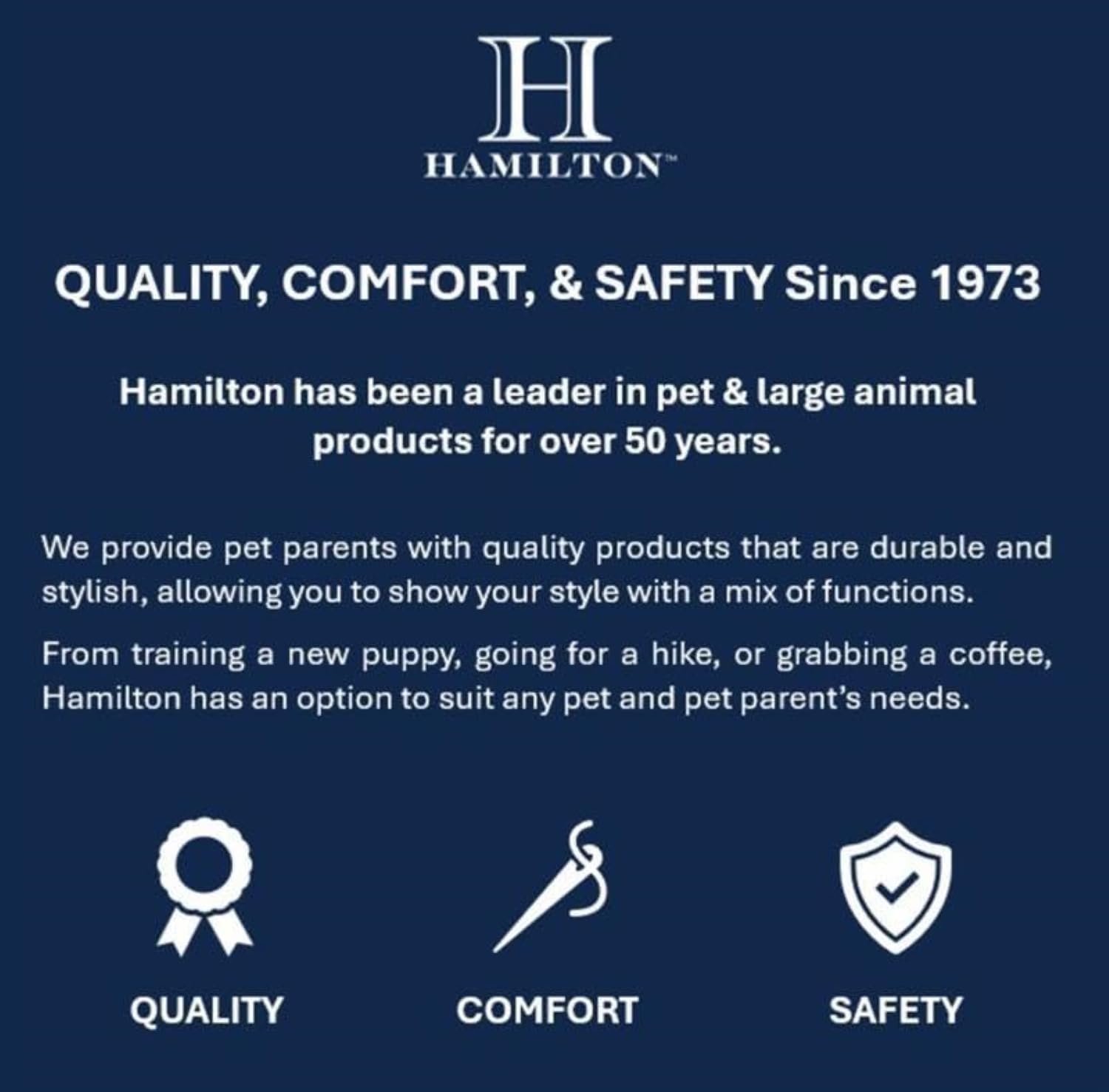 Hamilton Adjustable Comfort Nylon Dog Harness, Red, 3/4'' x 20-30''