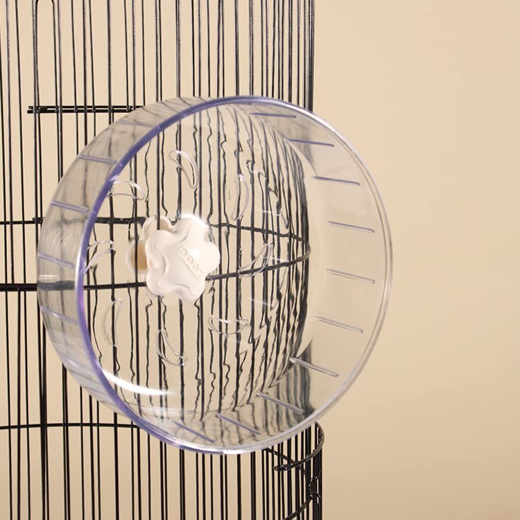 Goldeal 6.7Inchs Silent Hamster Wheel, Hamster Toys For Hamster Cage, Super Mute Spinner Exercise Running Wheel For Small Hamsters, Gerbils, Or Mice (6.7Inchs)