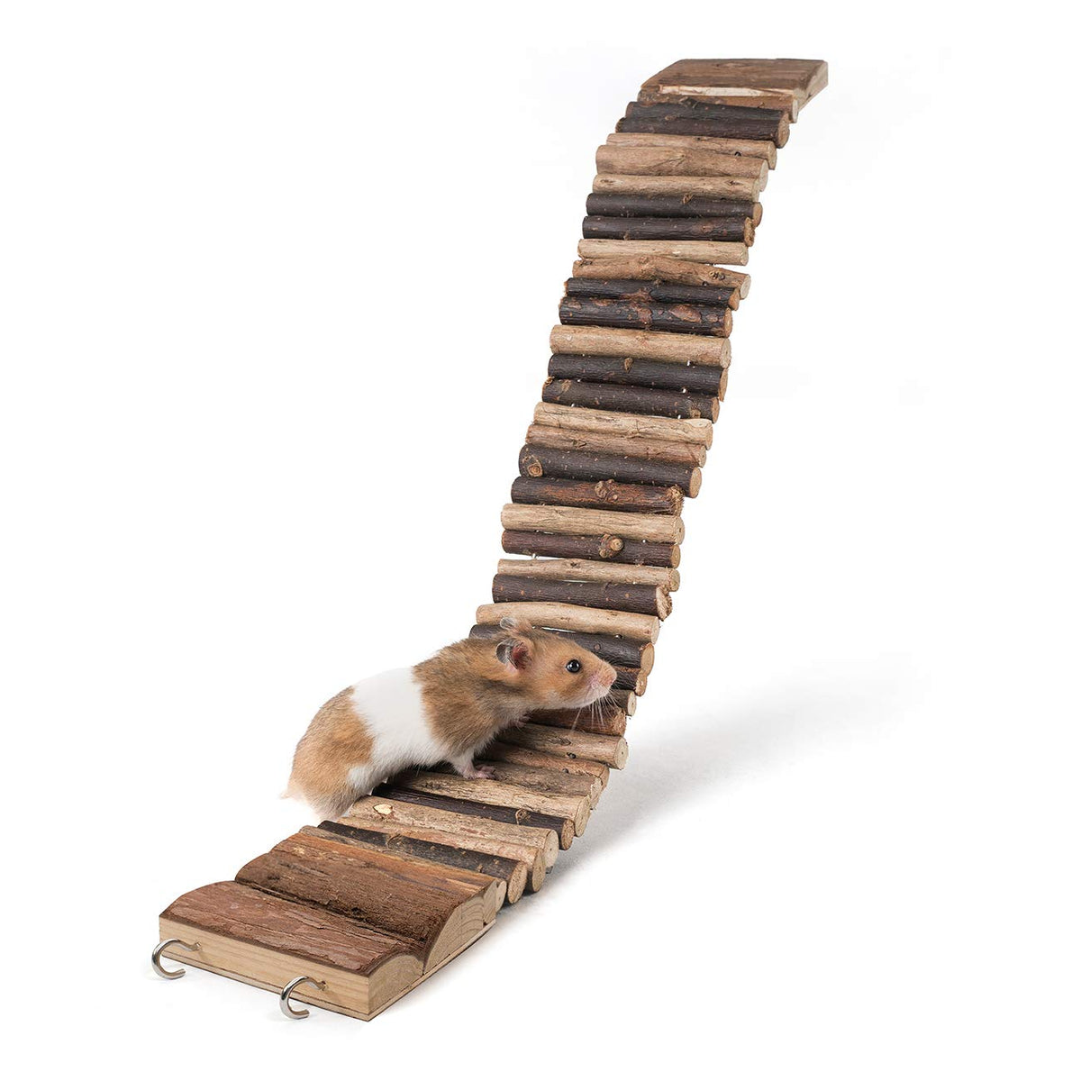 Niteangel Hamster Suspension Bridge Toy - Long Climbing Ladder For Dwarf Syrian Hamster Mice Mouse Gerbils And Other Small Anima