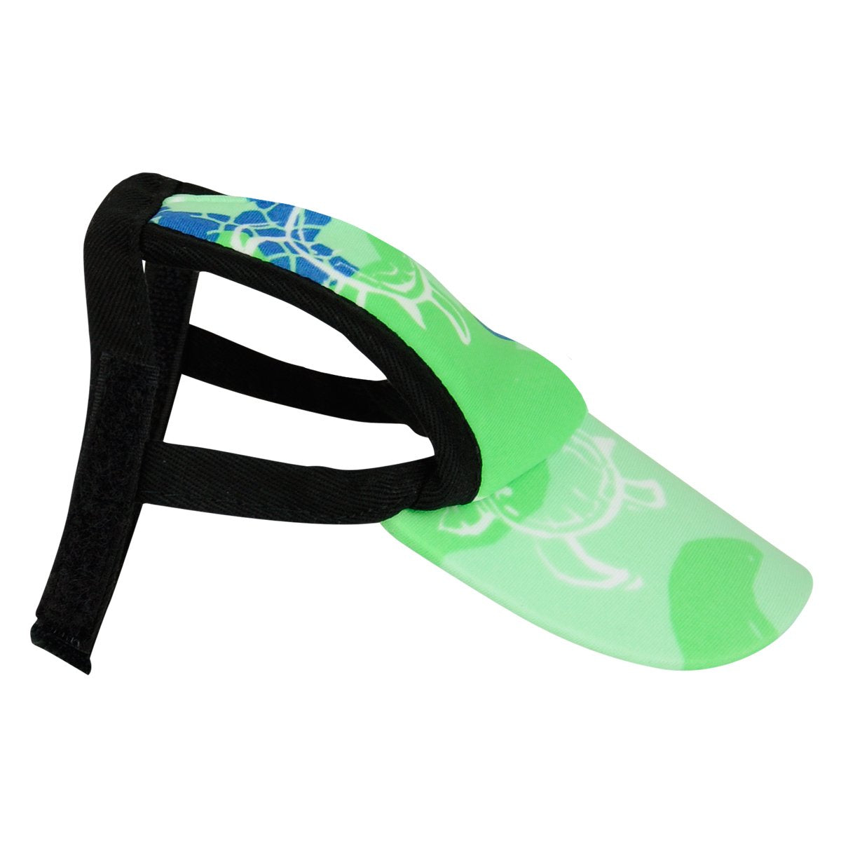 PlayaPup Sun Protective Dog Visor, Emerald, Large