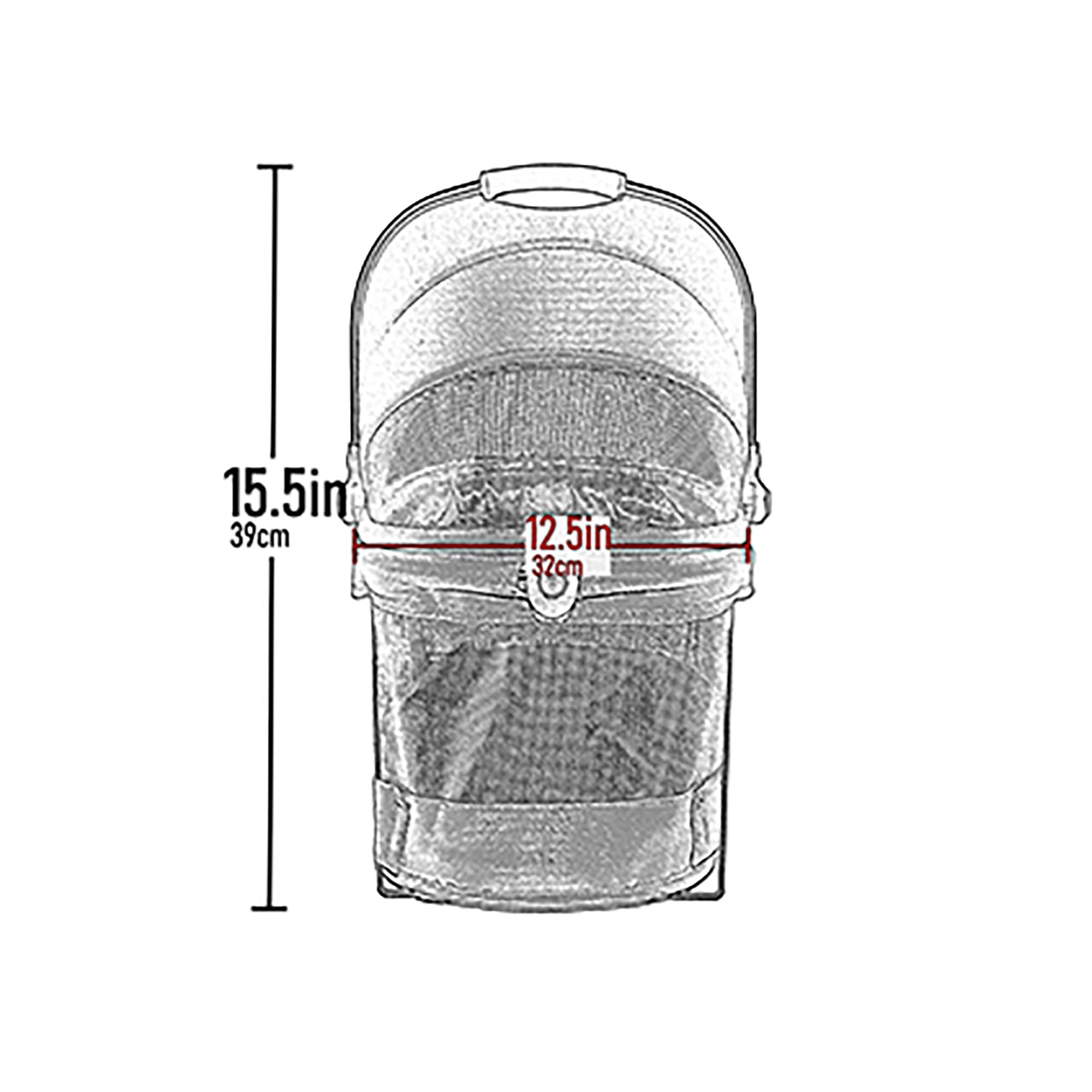 Pet Gear No-Zip View 360 Ultra Lite Pet Safety Carrier & Car Seat for Small Dogs & Cats Push Button Entry, 15, Larkspur