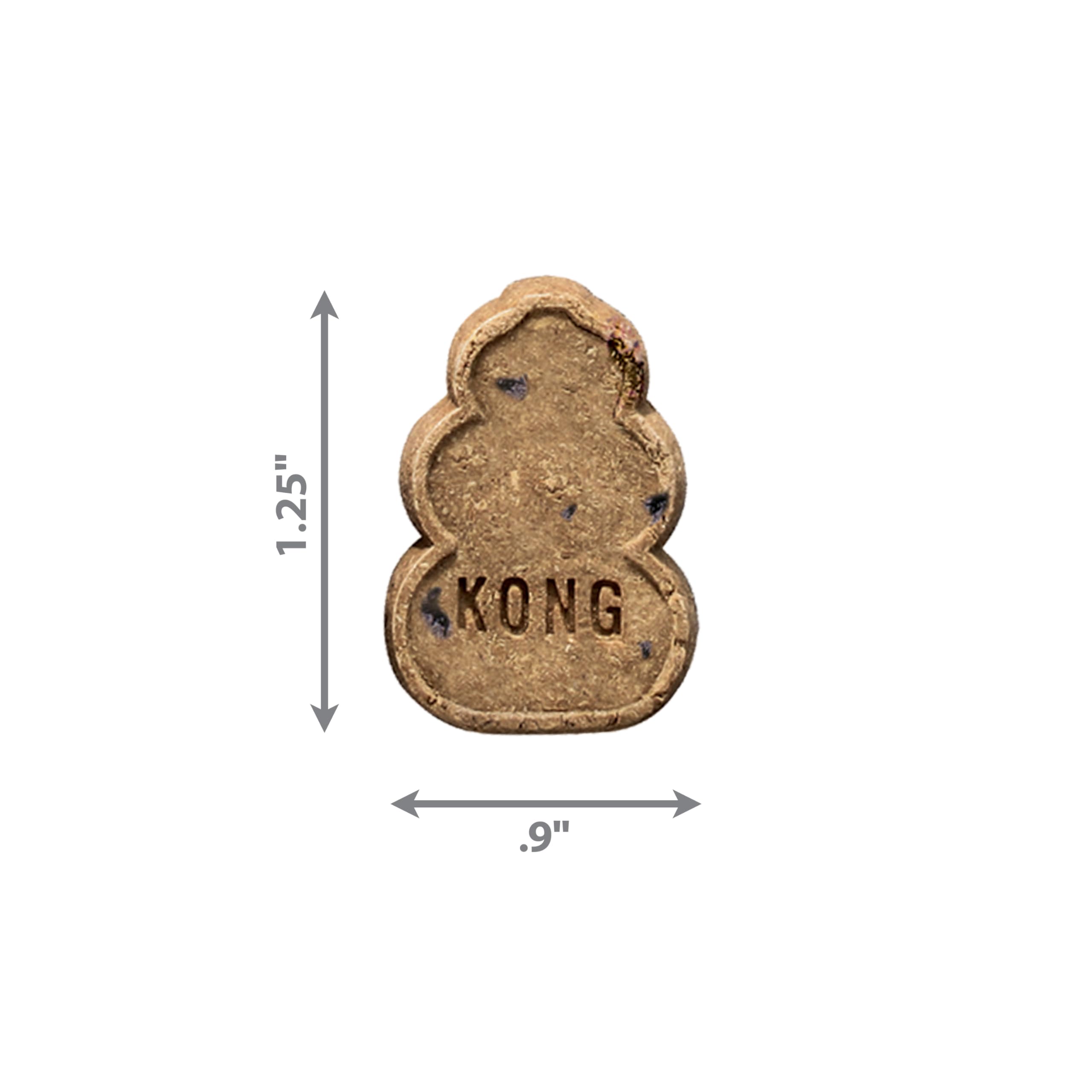 KONG - Snacks - All Natural Dog Treats - Liver Biscuits - Small (Best Used Classic Rubber Toys)