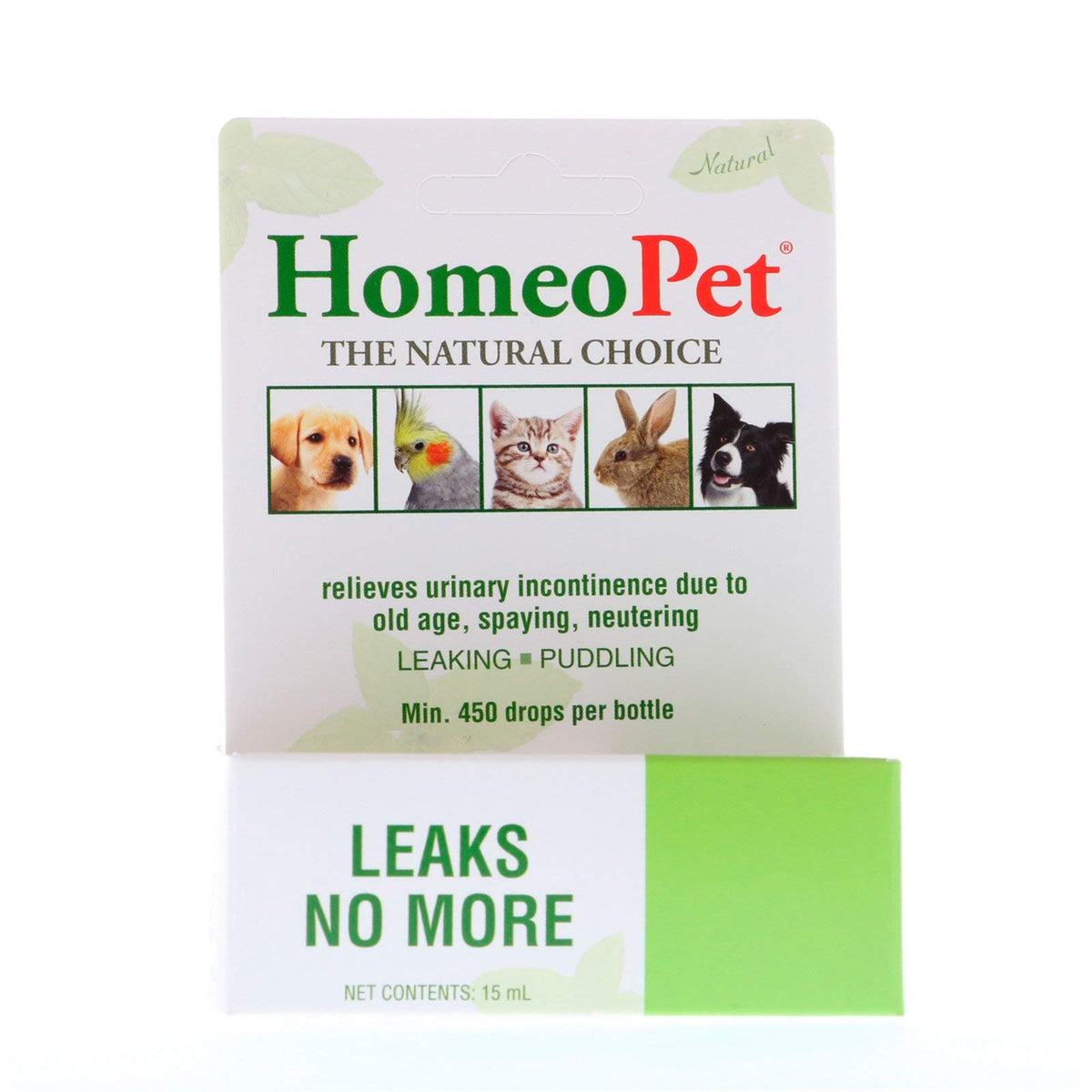 Homeopet Leaks No More 15 Ml
