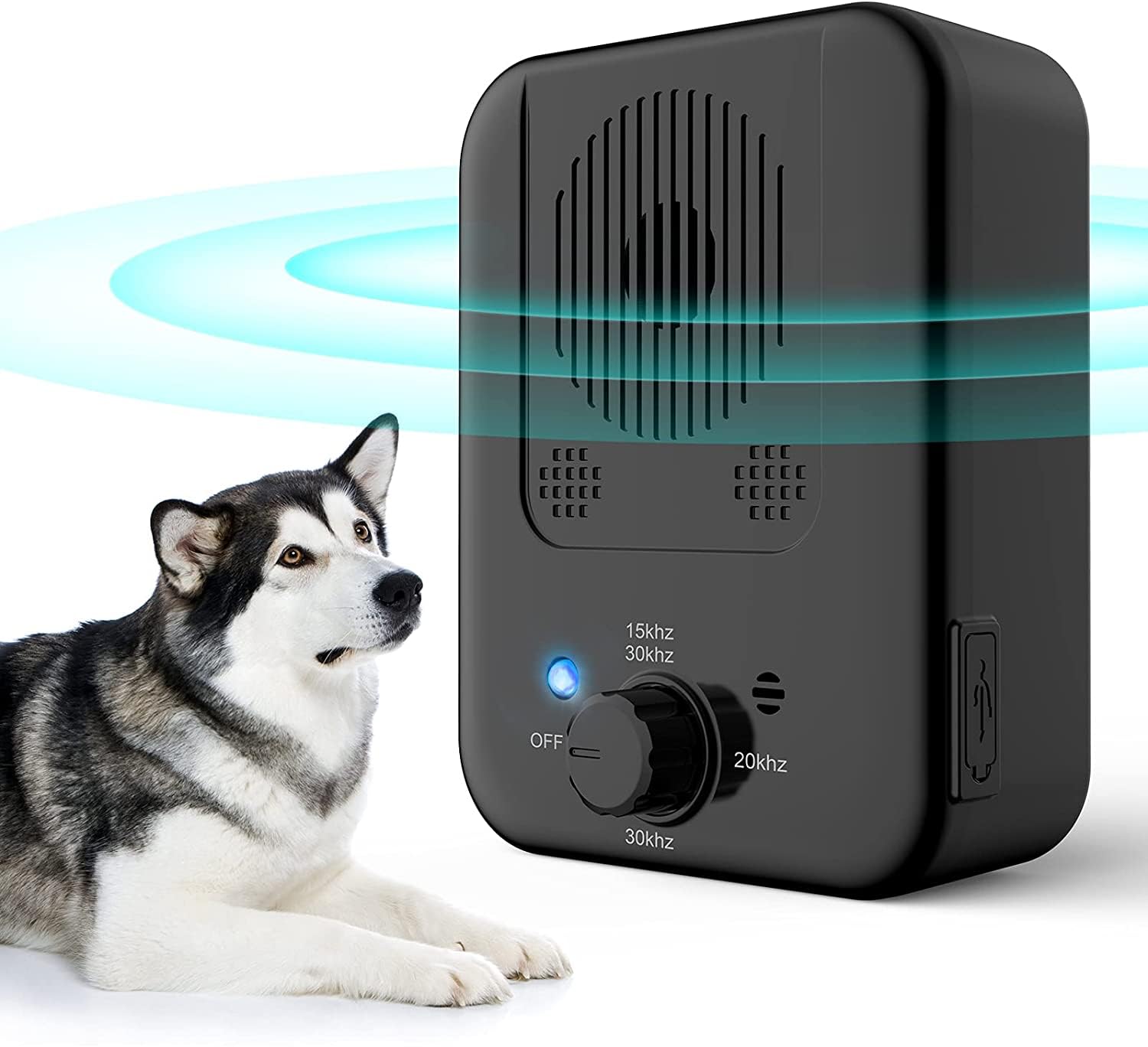 Anti Barking Device For Dogs Indoor,2024 New Dog Bark Deterrent Devices,2 In 1 Auto & Remote 600Ft Anti Bark Device Recording,Al
