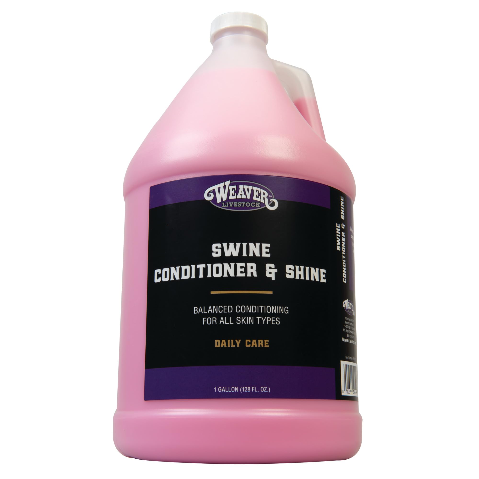Weaver Leather Swine Conditioner And Shine Gallon, Natural, 128.0 Fl Oz