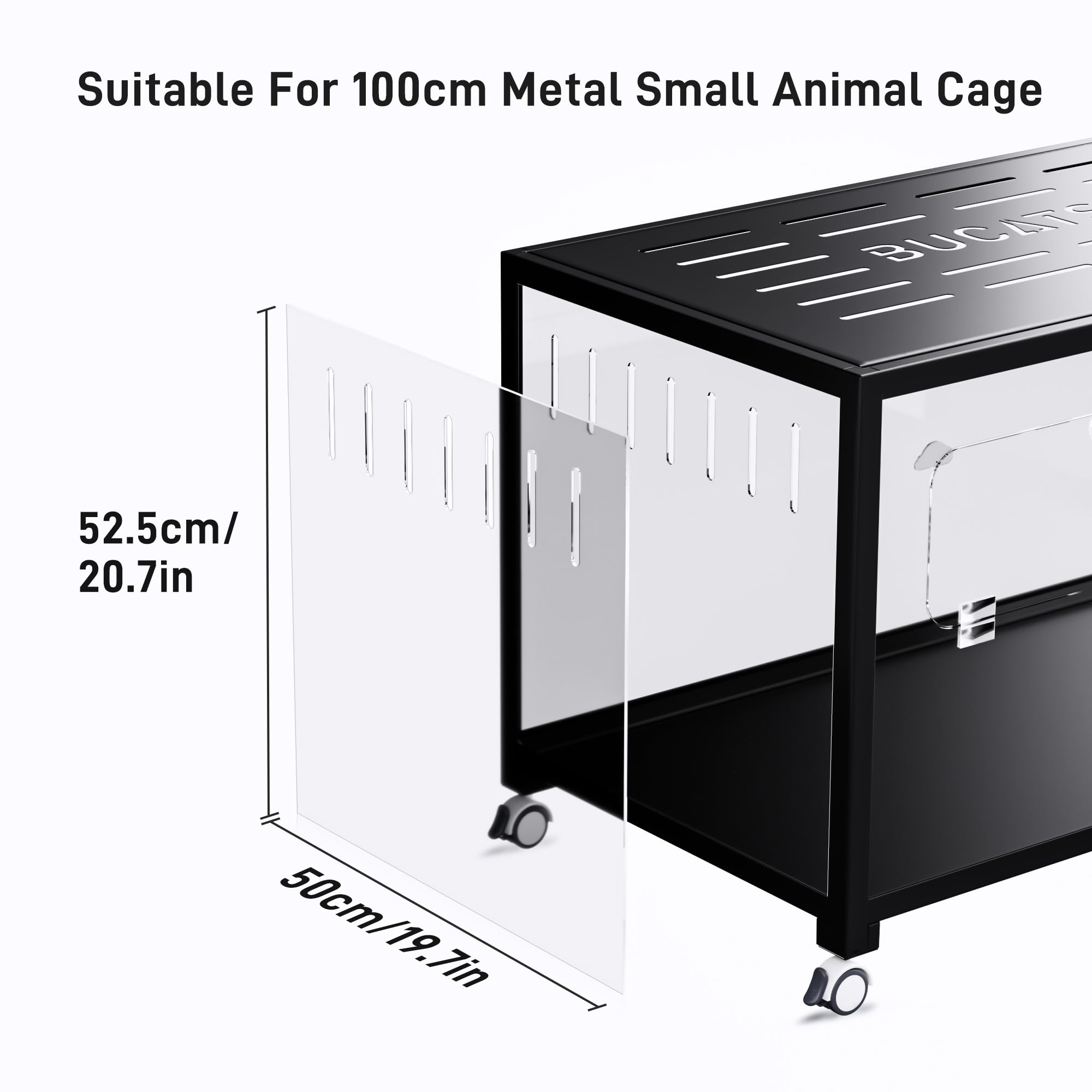 Bucatstate Side Panel Only For Hamster Cage Metal 2.0-69.3Gallon