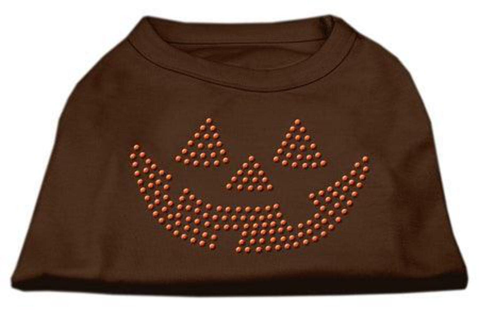 Halloween Pet Dog & Cat Shirt Rhinestone, Jack O' Lantern Baby Blue XS (0-3 lbs.)