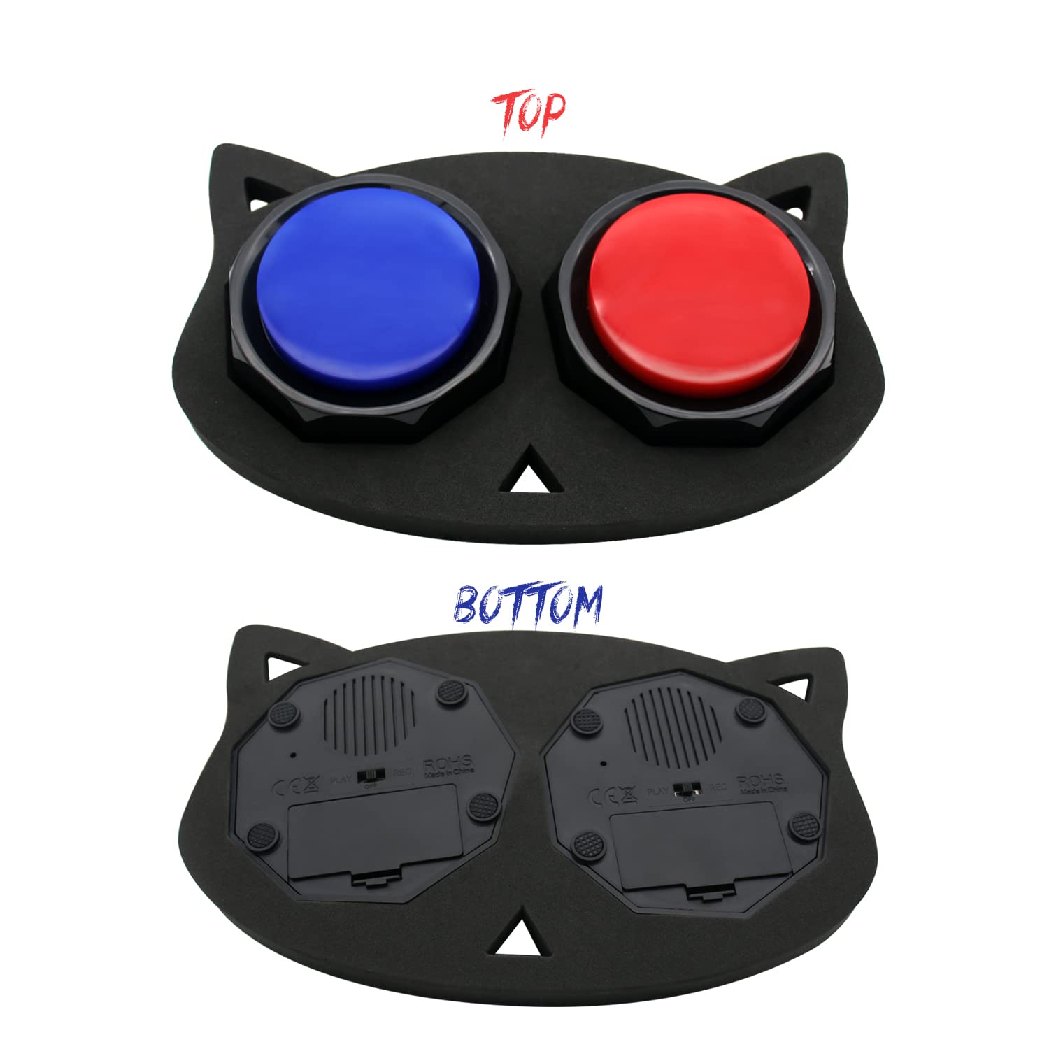 Recordable Buttons, Communication Sound Buttons, 30S Recording Upgrade, Talking Button, Easy Use, Material Safety, Answer Buzzer