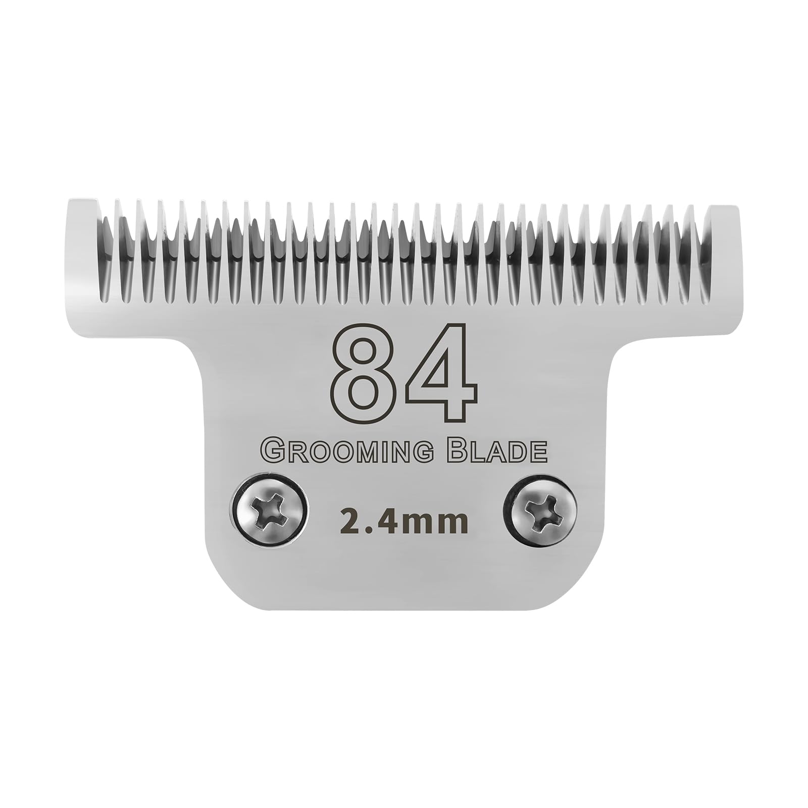 Size T84# Detachable Pet Dog Grooming Stainless Steel Blades,Compatible With Andis/Oster A5/Wahl Km10 Series Dog Clippers,Cut Le