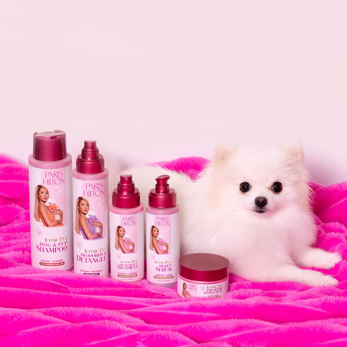 Paris Hilton Paw Repair Cream - Sulfate-Free & Fragrance-Free, 120Ml | Hypoallergenic, Nourishing Dog Cream For Soft, Healthy Pa
