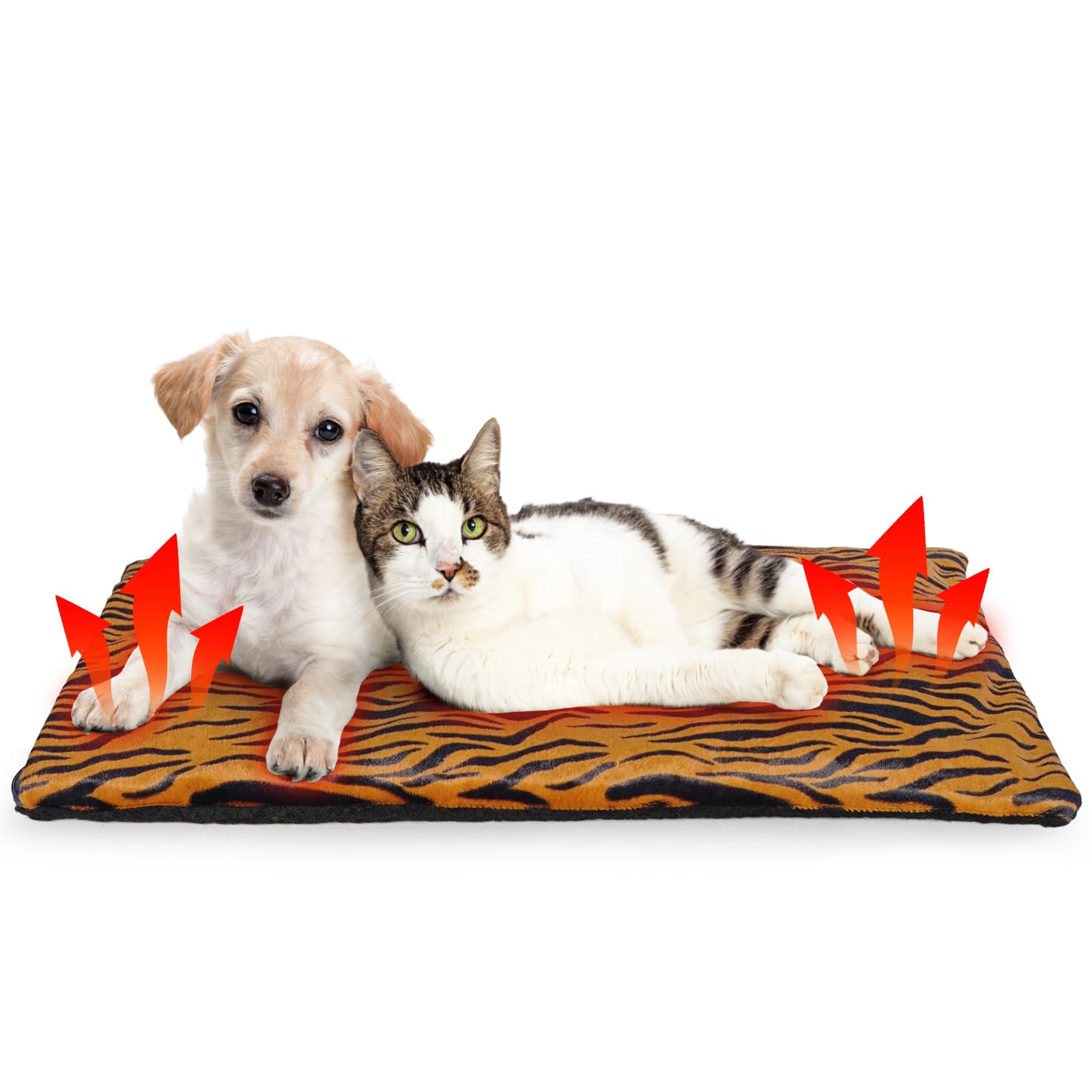 Aupetek Self-Warming Cat Bed Indoor/Outdoor Super Soft Self Heating Pet Mat Washable Thermal Pad For Cat & Dog
