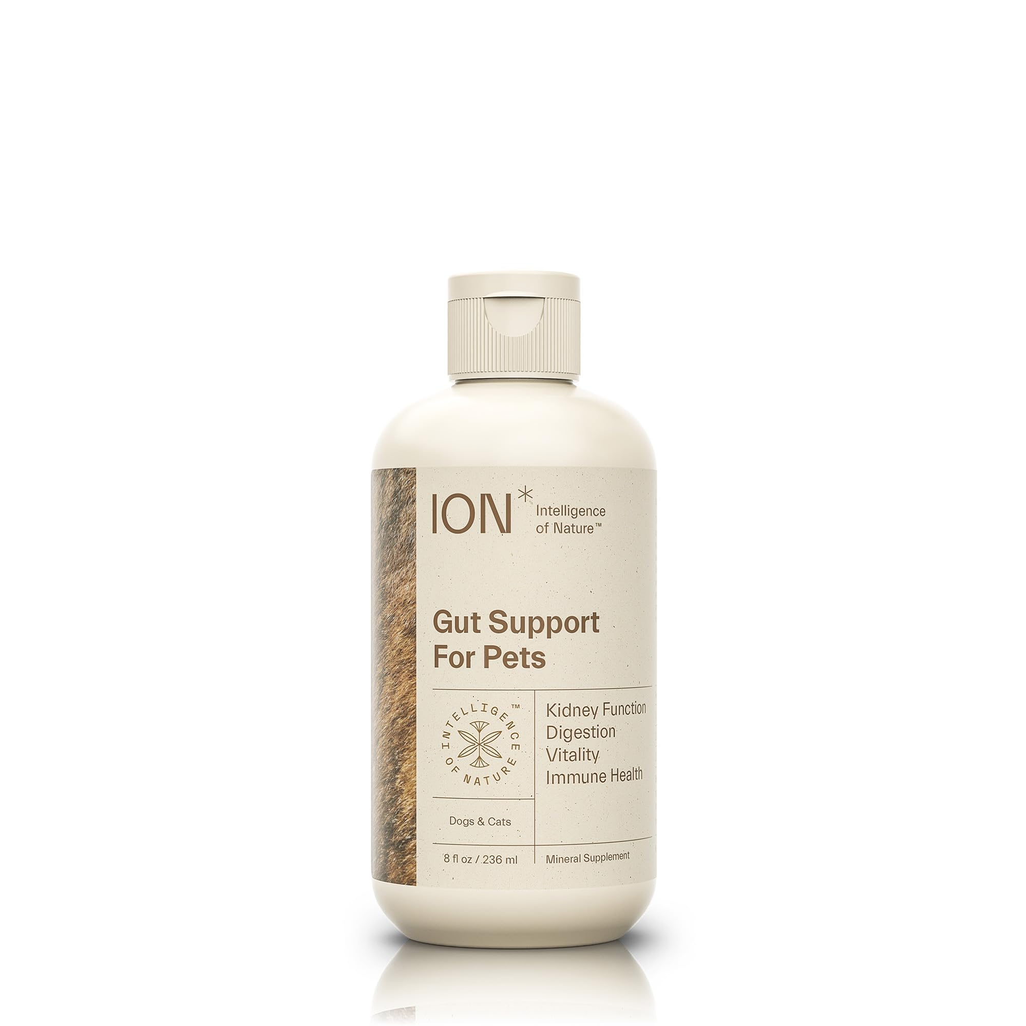 ION Intelligence of Nature Gut Support for Pets | Strengthens Digestion, Supports Kidneys, Aids Immune Function, and Defends fro