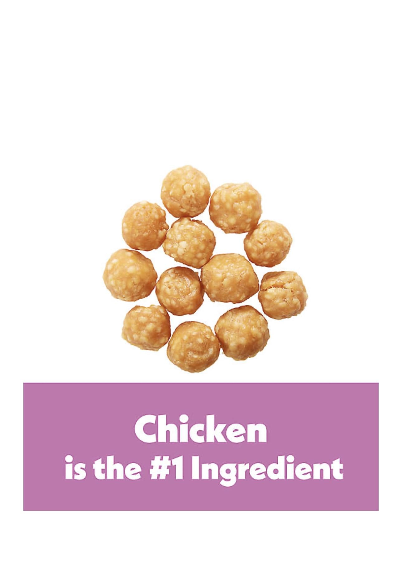 Wiggles & Wags Protein Balls Dog Treats, Chicken & Rice, Crunchy, 6 oz, 2 Pack