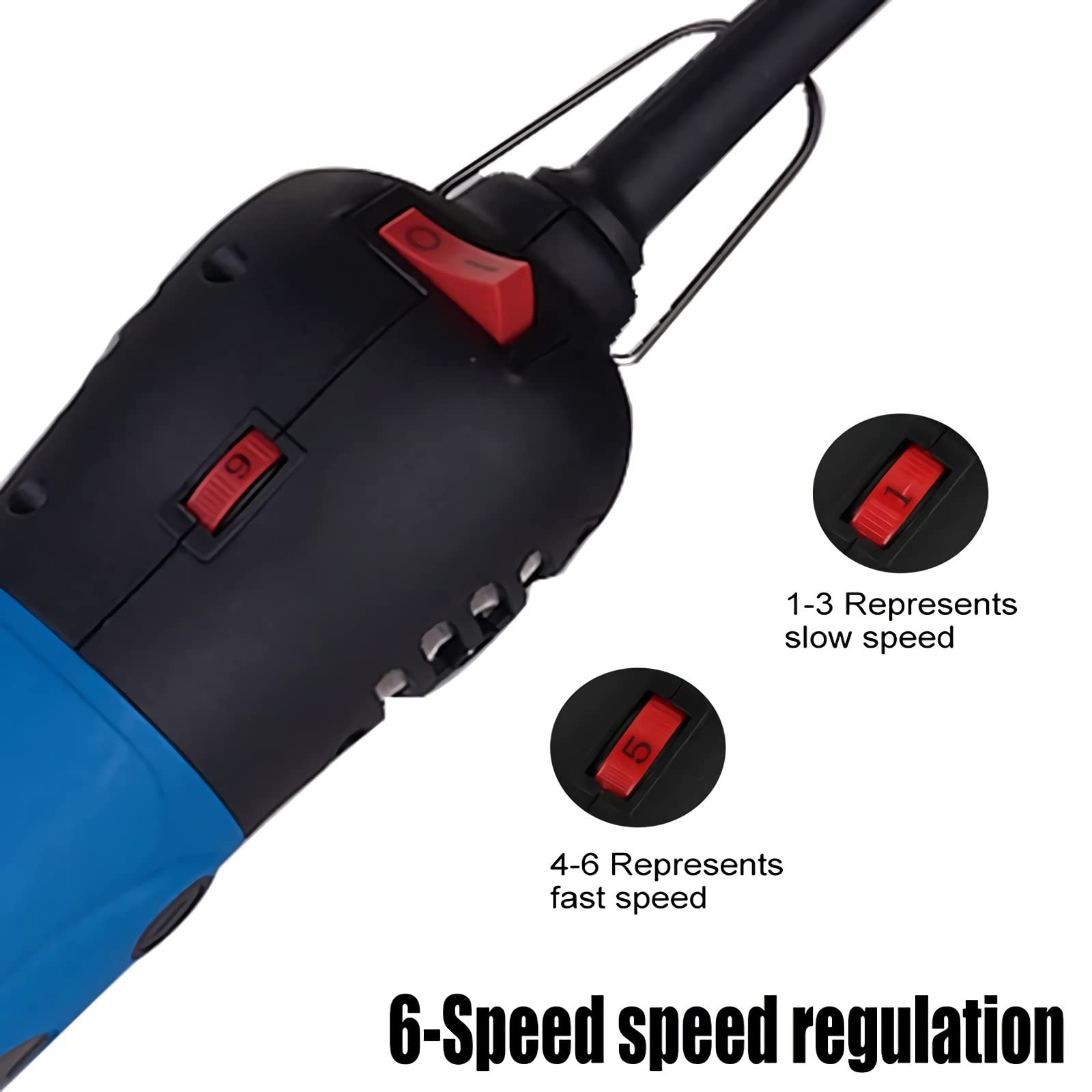 Towiac Horse Clippers,550W Electric Horse Grooming Kit,Professional Livestock Clippers, 6 Speeds Heavy Duty Equine Clippers For Dogs