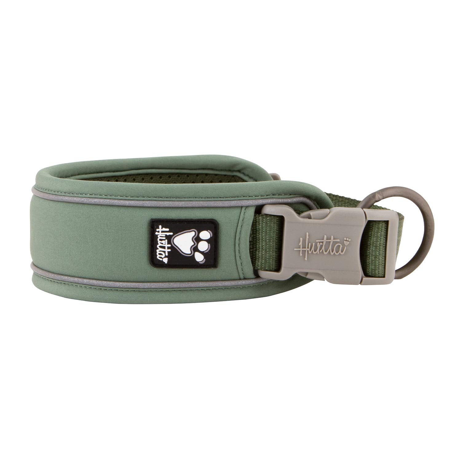 Hurtta Weekend Warrior Eco Dog Collar, Hedge, 22-26 In