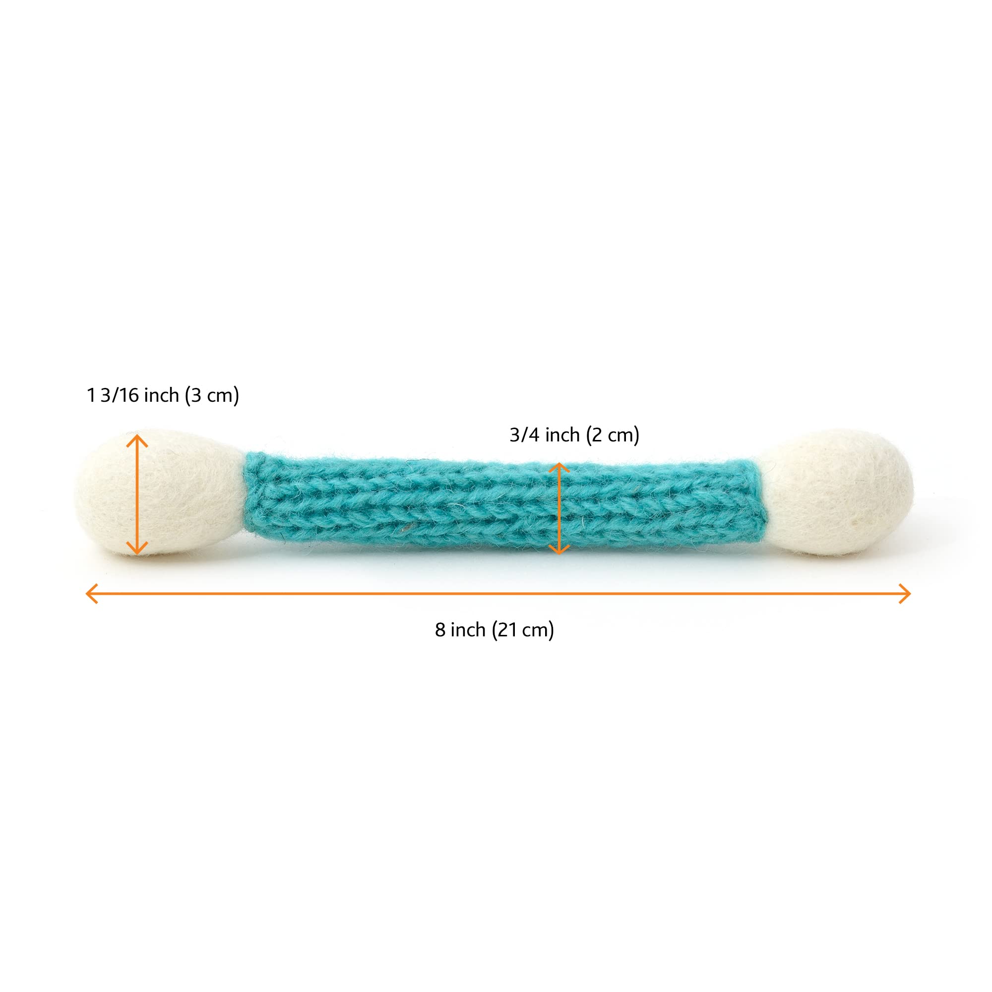 Glaciart One Swabs Cat Toys With Catnip - 5 Pcs | Cute Cat Toys For Interaction, Exercise, & Play | Filled W/Organic Catnip For