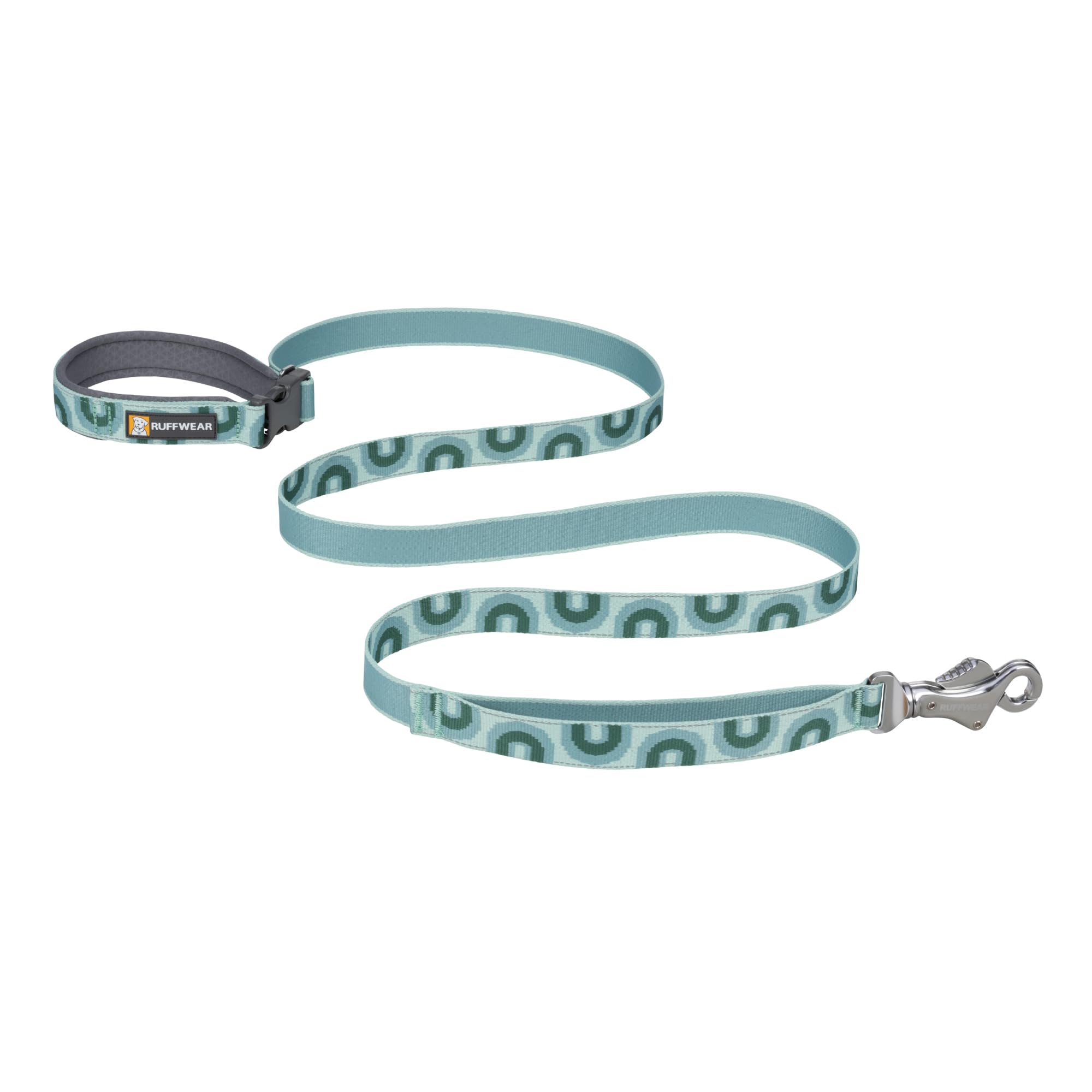 Ruffwear, Crag Dog Leash, Hand-Held Or Waist-Worn Reflective With Traffic Handle, Grassy Oxbow