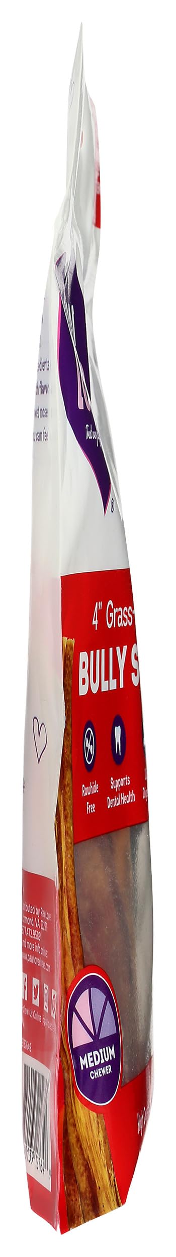 PawLove Bully Dog Chew - 3 OZ, Natural Dog Treat for Chewing, Delicious Flavor, Ideal for Dogs
