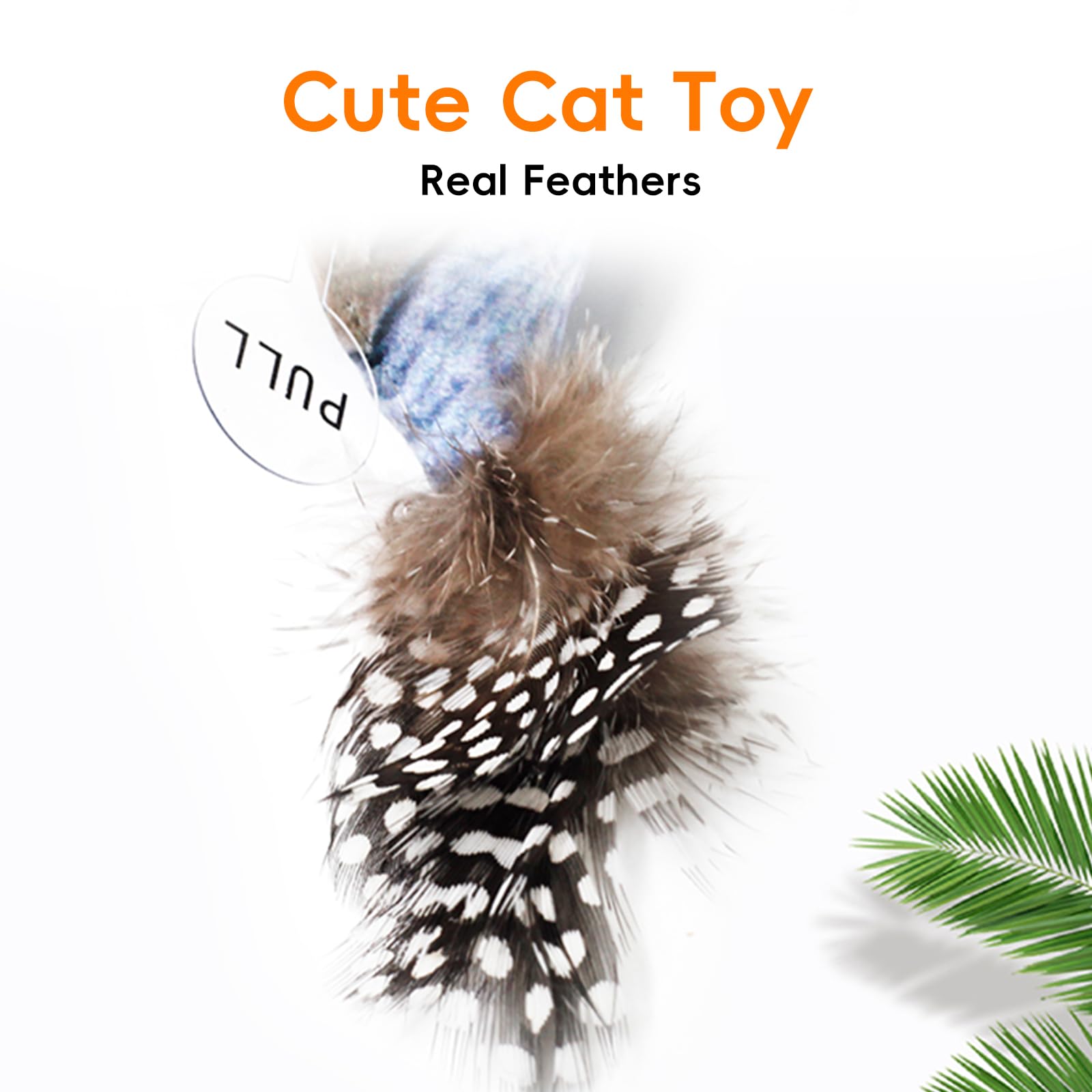 Catnip Cat Toys Satisfy Cat'S Natural Hunting Instintion Bird Cat Toys For Indoors Cats Feather Cat Toys Interactive Cat Toy Wit
