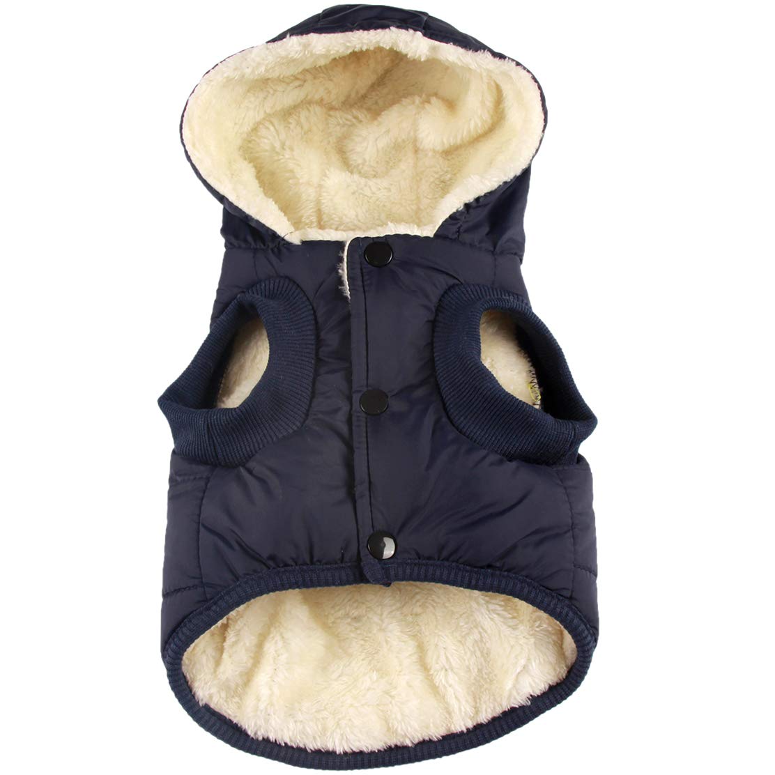 Vecomfy Fleece Lining Extra Warm Dog Hoodie In Winter For Large Dogs Jacket Pet Coats With Hooded,Green Camo Xxxl