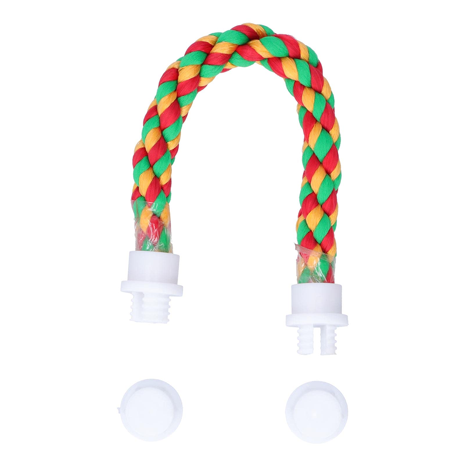 Pokerty9 Bird Chew Toy, Bird Parrots Stand U Shape Bird Rope Perch For For Bird