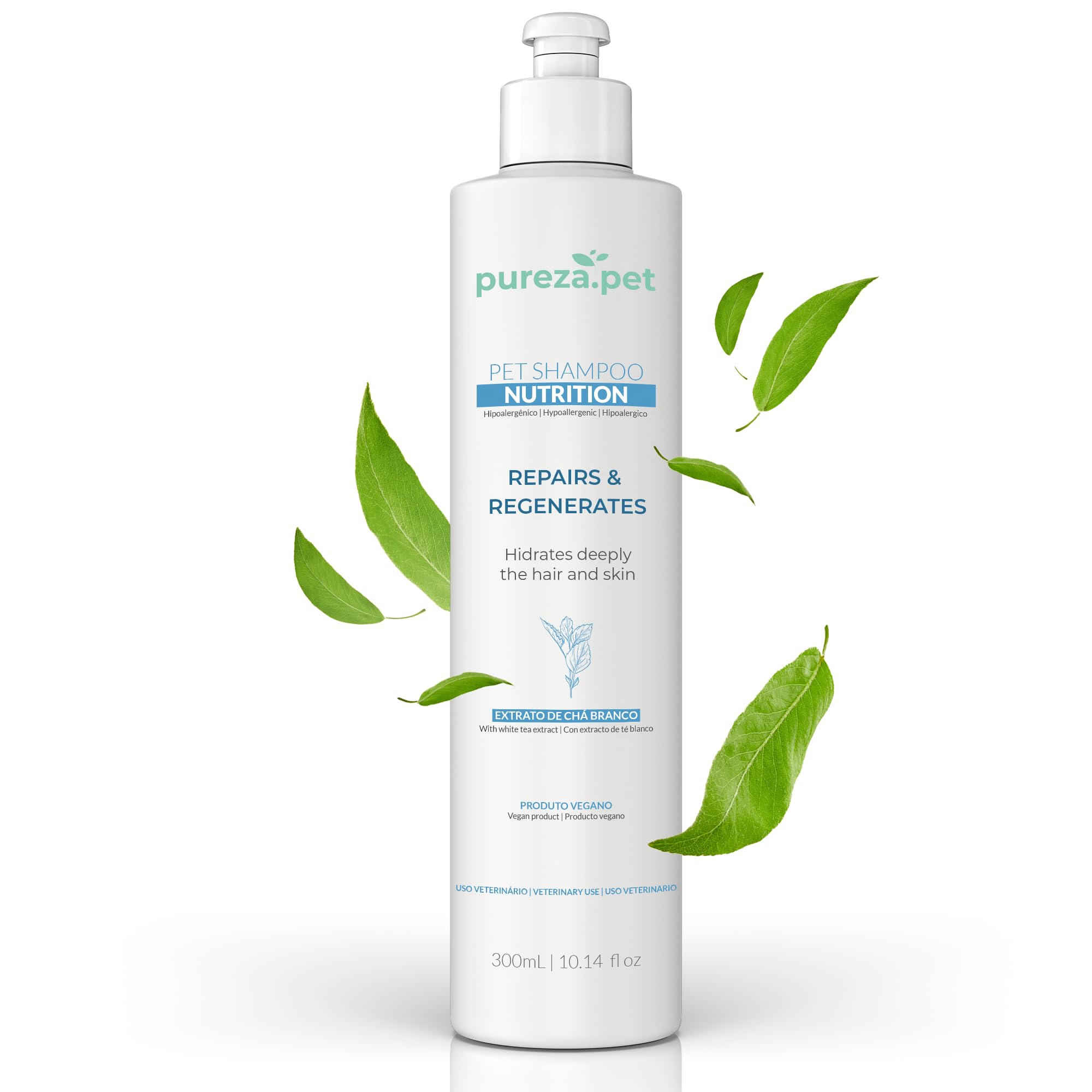 Nutrition Hypoallergenic Professional Shampoo for Pets - Fur Cleanse, Nourishment & Hydration, Pet Grooming Products, Horse, Cat