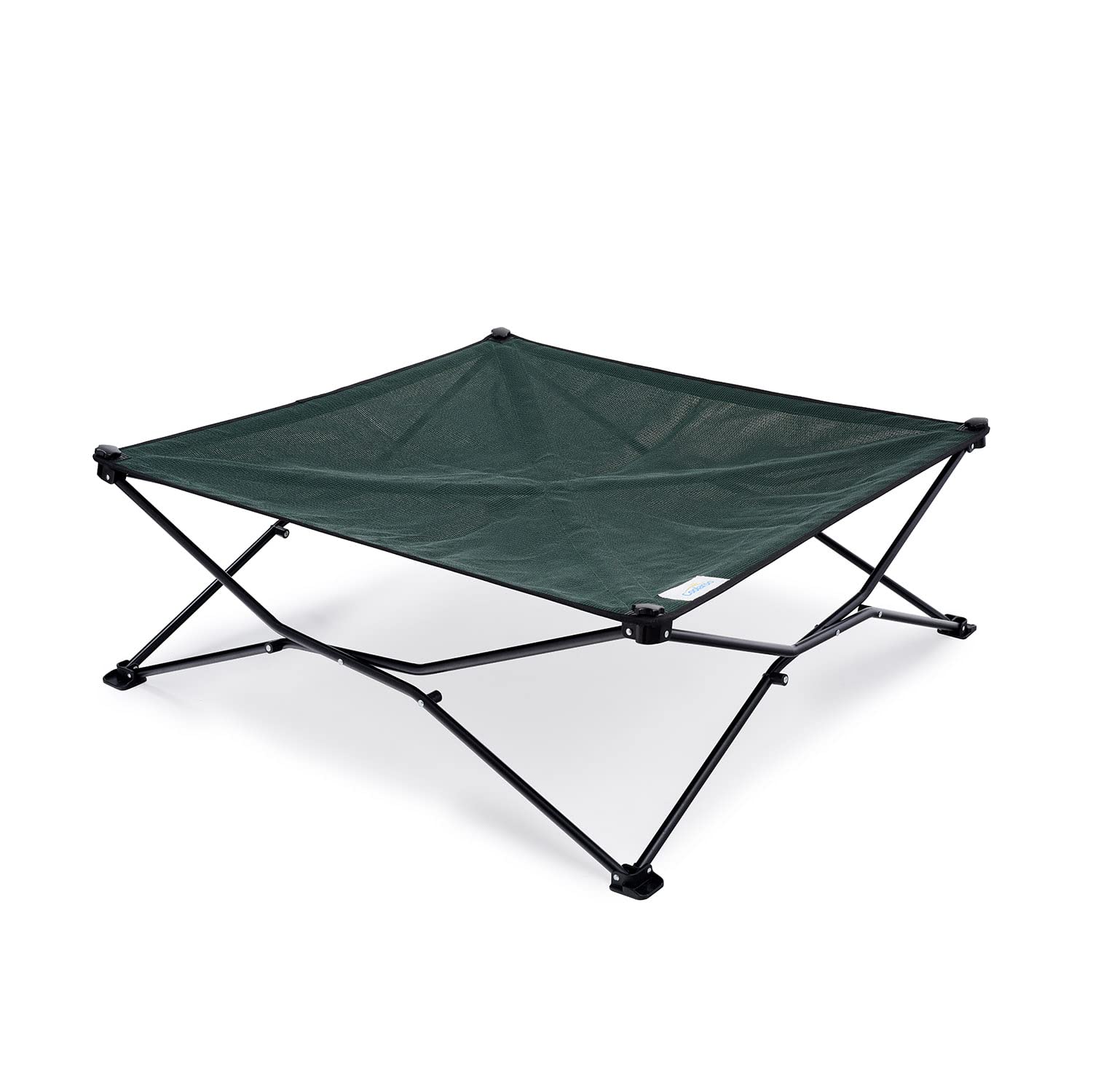 Coolaroo On The Go Pet Bed - Brunswick Green - Xl (41'' X 41'')