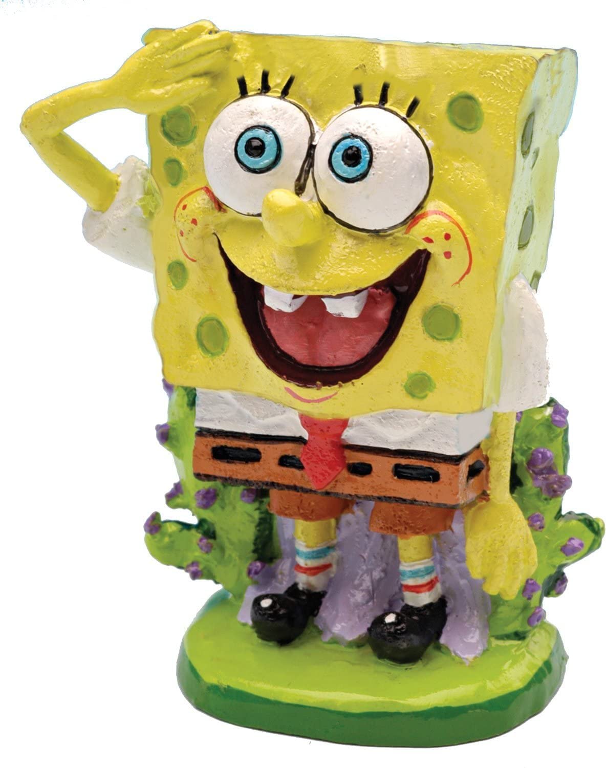 PennPlax Spongebob 7-Piece Officially Licensed Aquarium Ornament Set - Great for Saltwater and Freshwater Fish Tanks - Mini 2 Aq
