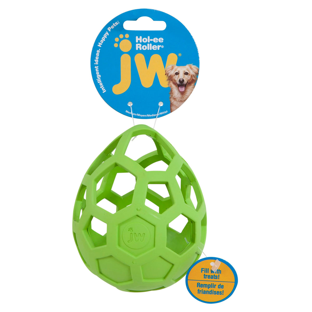 Jw Pet Hol-Ee Roller Wobbler Dog Chew Puzzle Toy 5 Oz