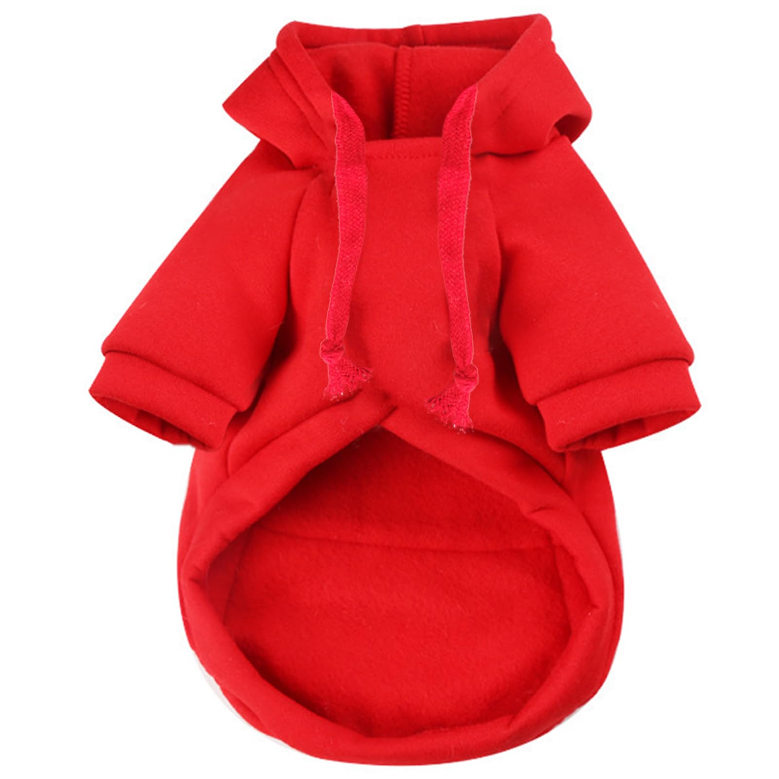 Jecikelon Winter Dog Hoodie Sweatshirts with Pockets Warm Clothes for Small Dogs Chihuahua Coat Puppy Custume Clothing (Large, Y