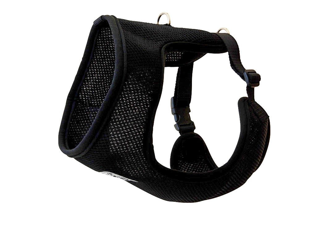 Rc Pet Products Cirque Soft Walking Dog Harness: Xxsmall Black