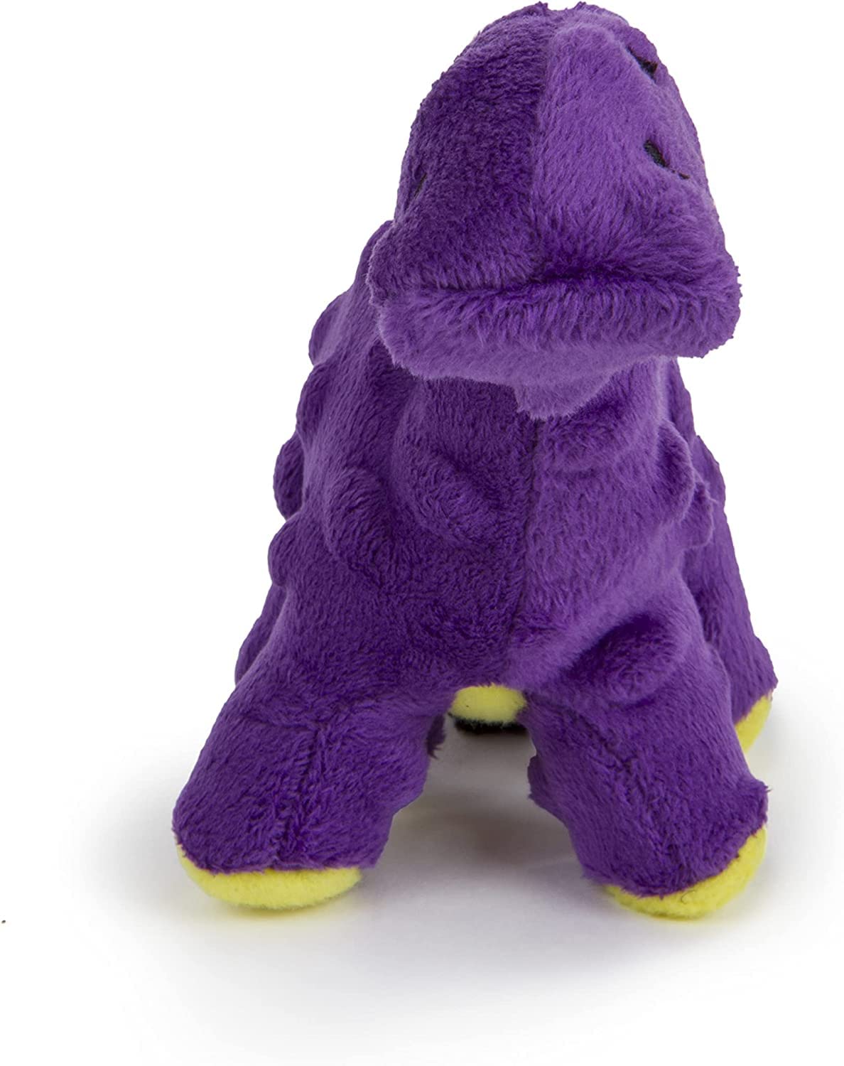 Godog Just For Me Bruto With Chew Guard Technology Plush Dog Toy, Purple, Mini