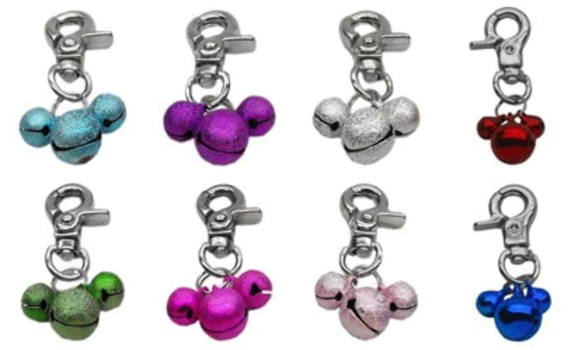Lobster Claw Bell Charm Purple