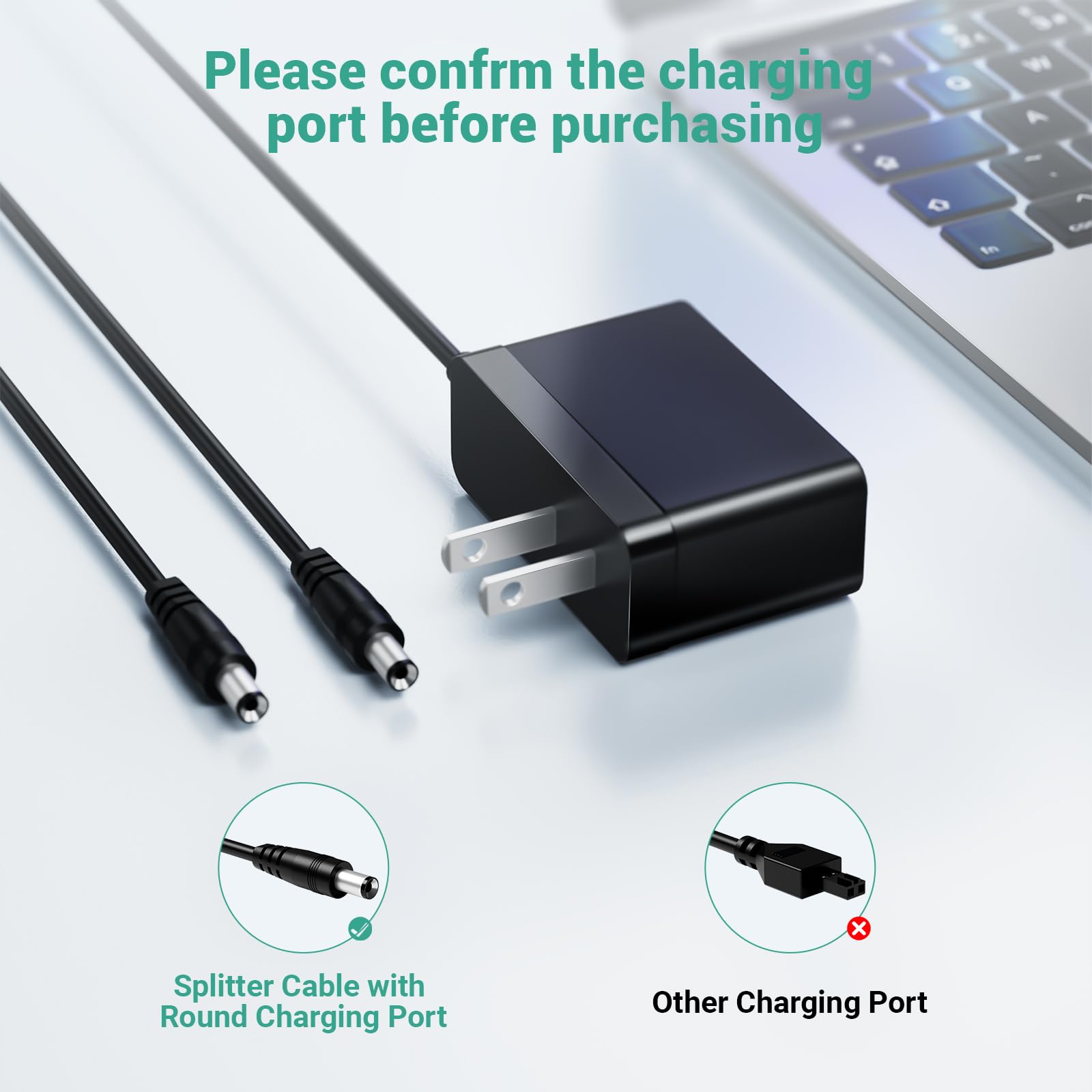 Lnauy For Mini Educator Charger Dual Lead Charger Compatible With Educator 300, 400 Series And Bp-504 Barkless Training E Collar