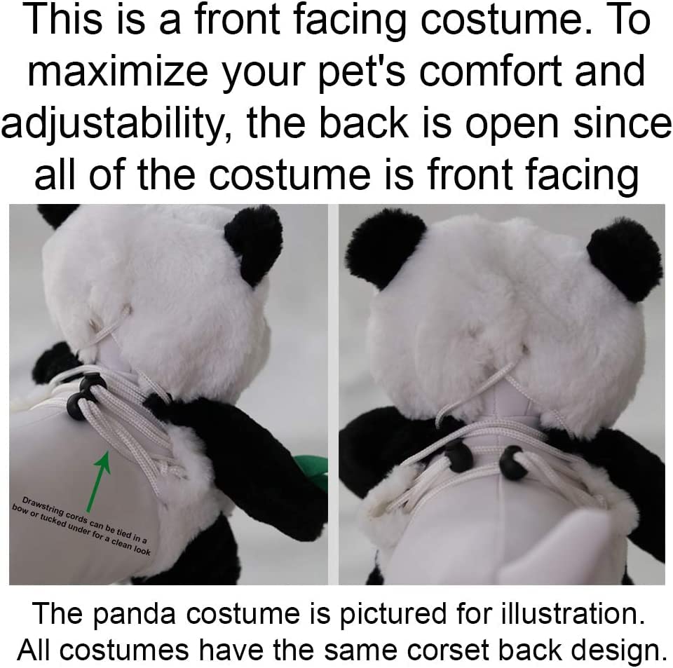 Pandaloon Dog Halloween Costume - As Seen On Shark Tank - Patented - Funny Costume With Arms For Small And Medium Dogs And Cats (Bunny, Size 3(17-19 In Height At Top Of Head,Girth<22 In))