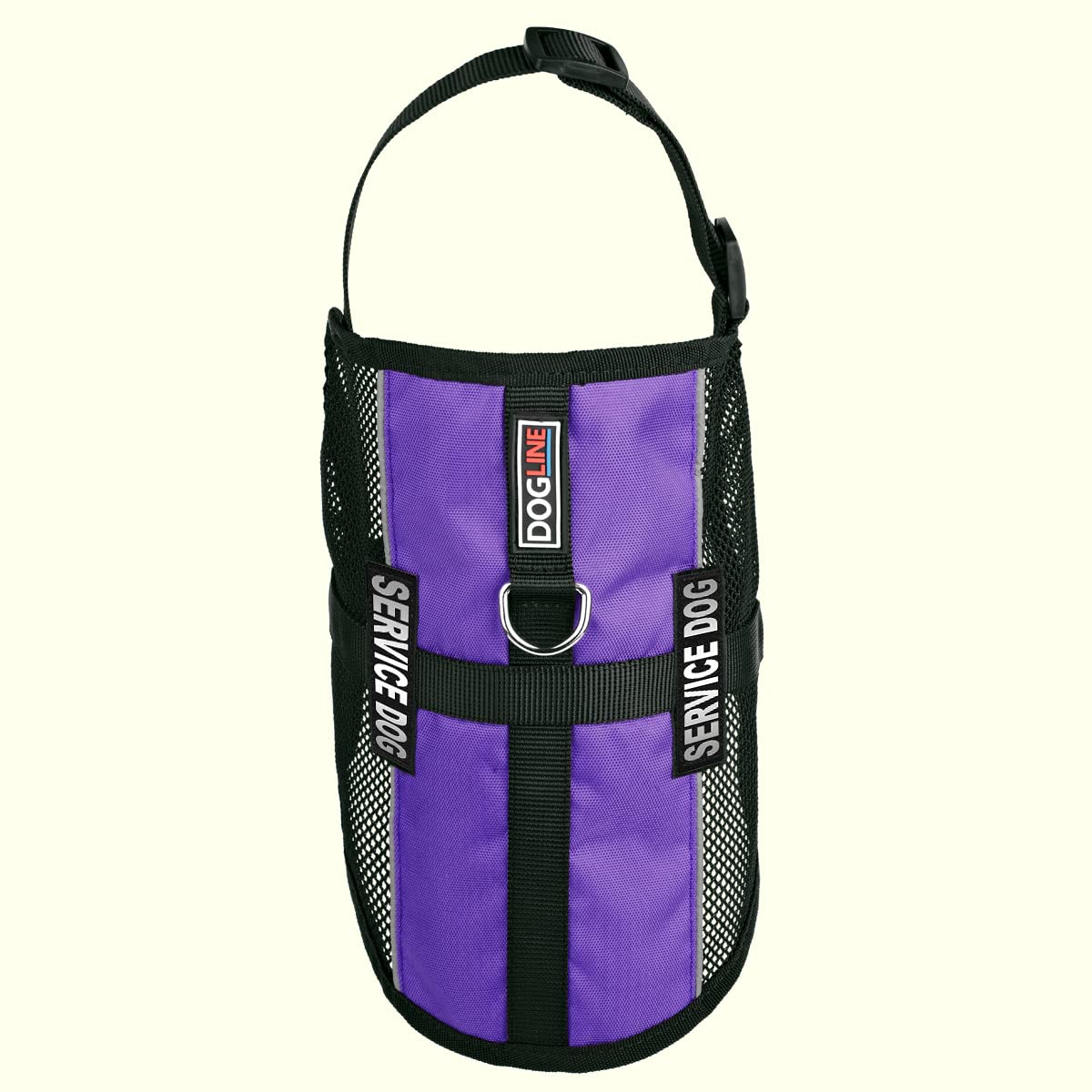 Dogline Service Dog Vest, 22 By 29-Inch, Purple