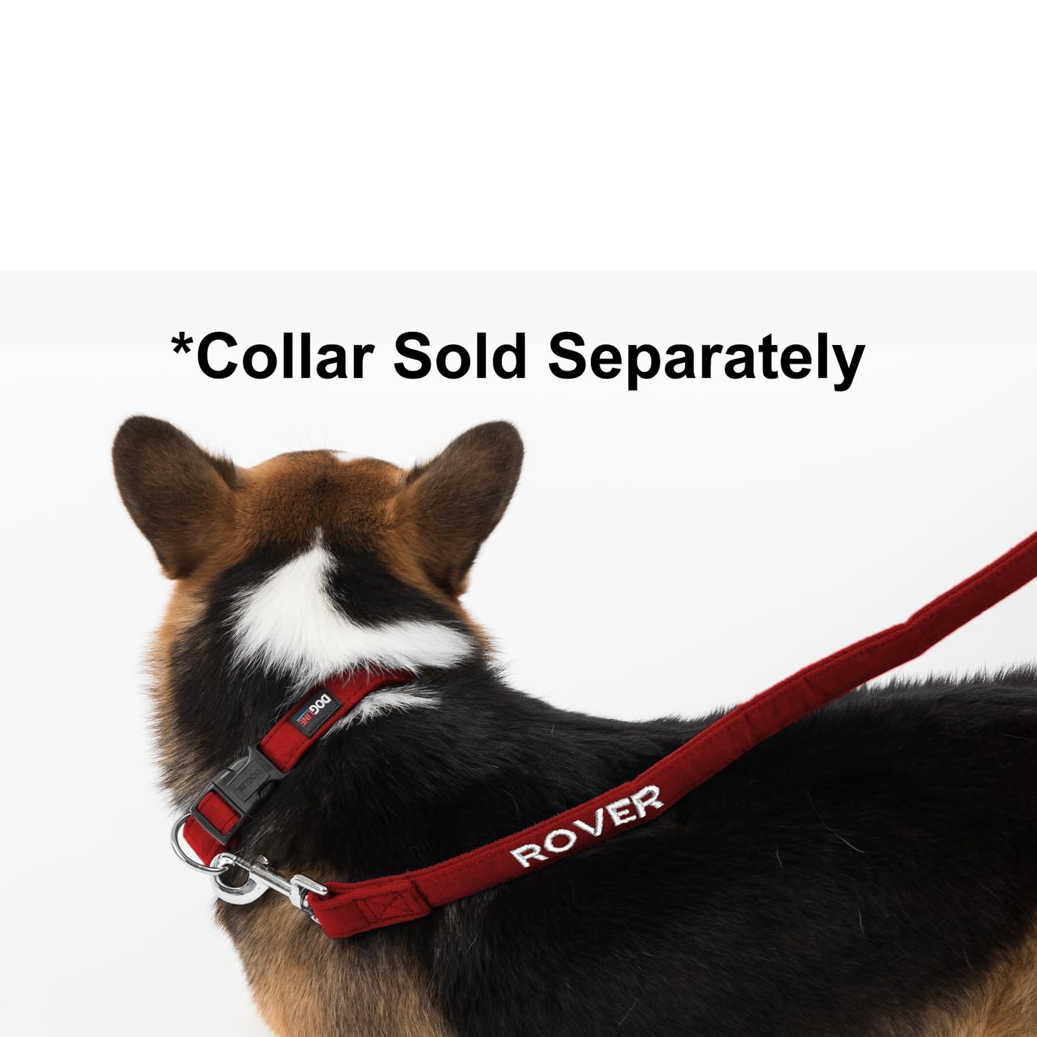 Dogline Personalized Microfiber Soft Dog Leash Padded 4 Or 6 Ft 9 Colors Service Therapy Dog Adopt Pet Do Not Pet Custom