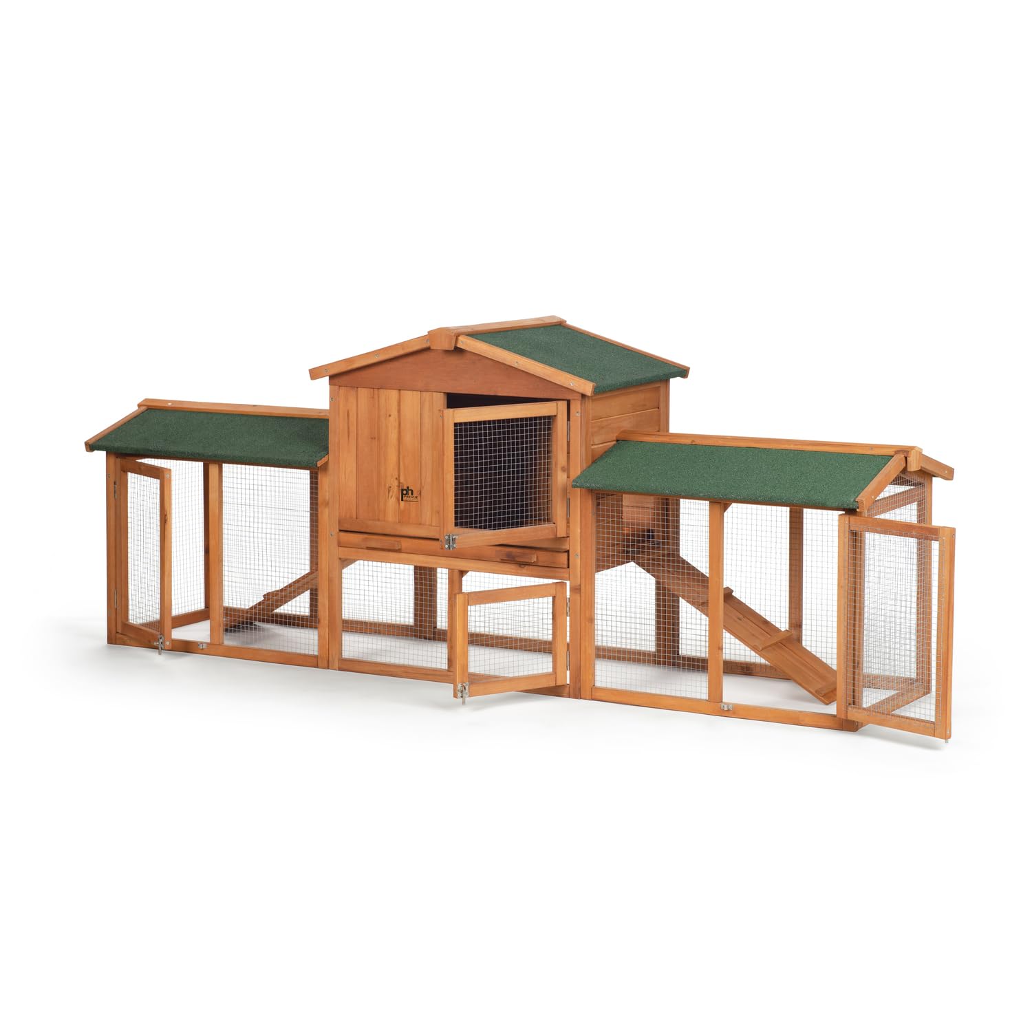 Prevue Pet Products Rabbit Hutch With Double-Run