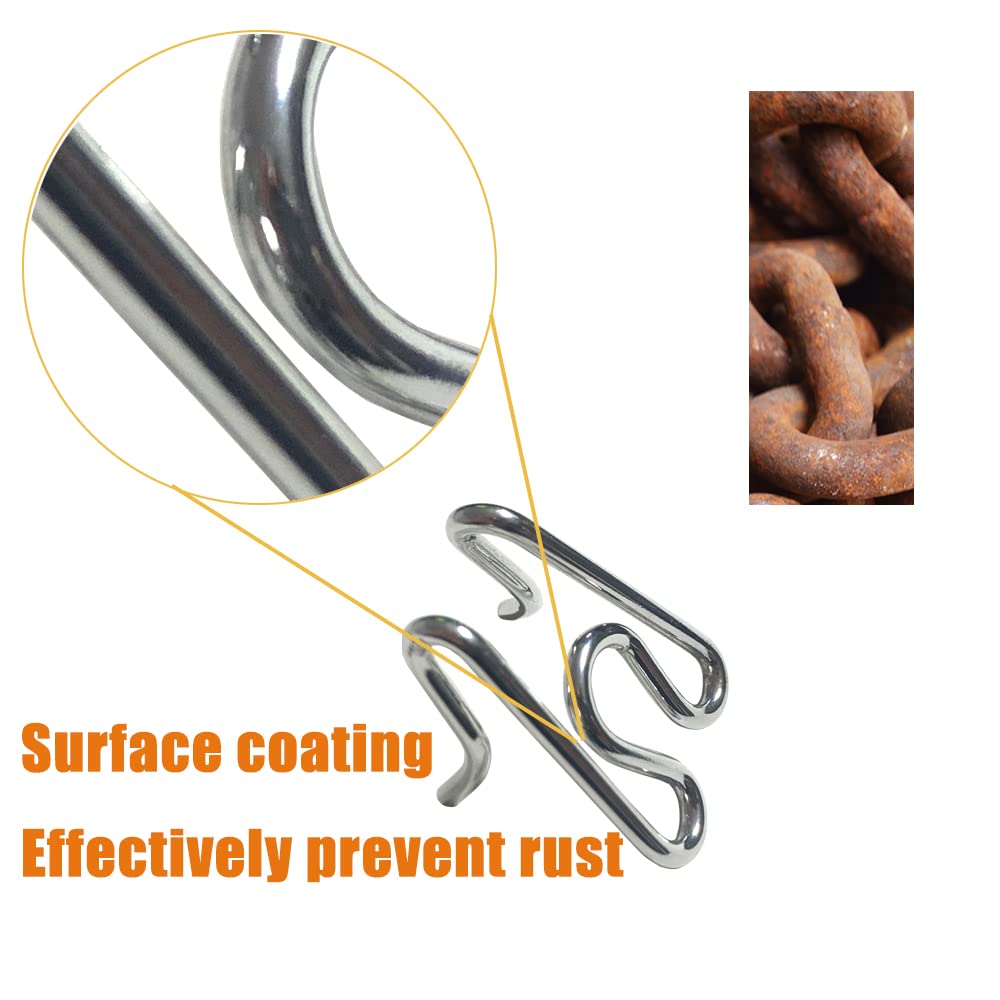 Extra Links 2.25Mm/3.0Mm/3.5Mm/3.8Mm For Herm. Sprenger Collar (4 Pack) Steel Chrome Plated No Pull For Small Medium Large Dogs
