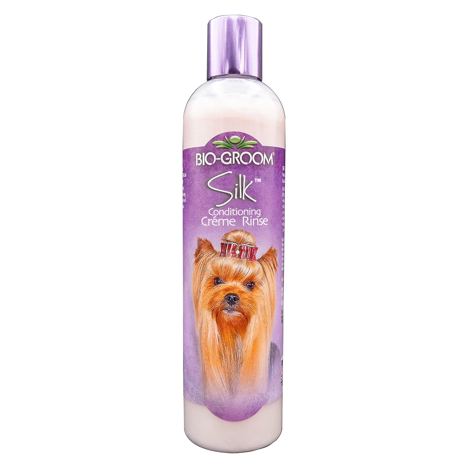 Bio-Groom Silk Crme Rinse Conditioner For Dogs, Replenish Dogs Moisture And Maintain Coat Healthy, Silky, Shiny, Nourishes Skin 