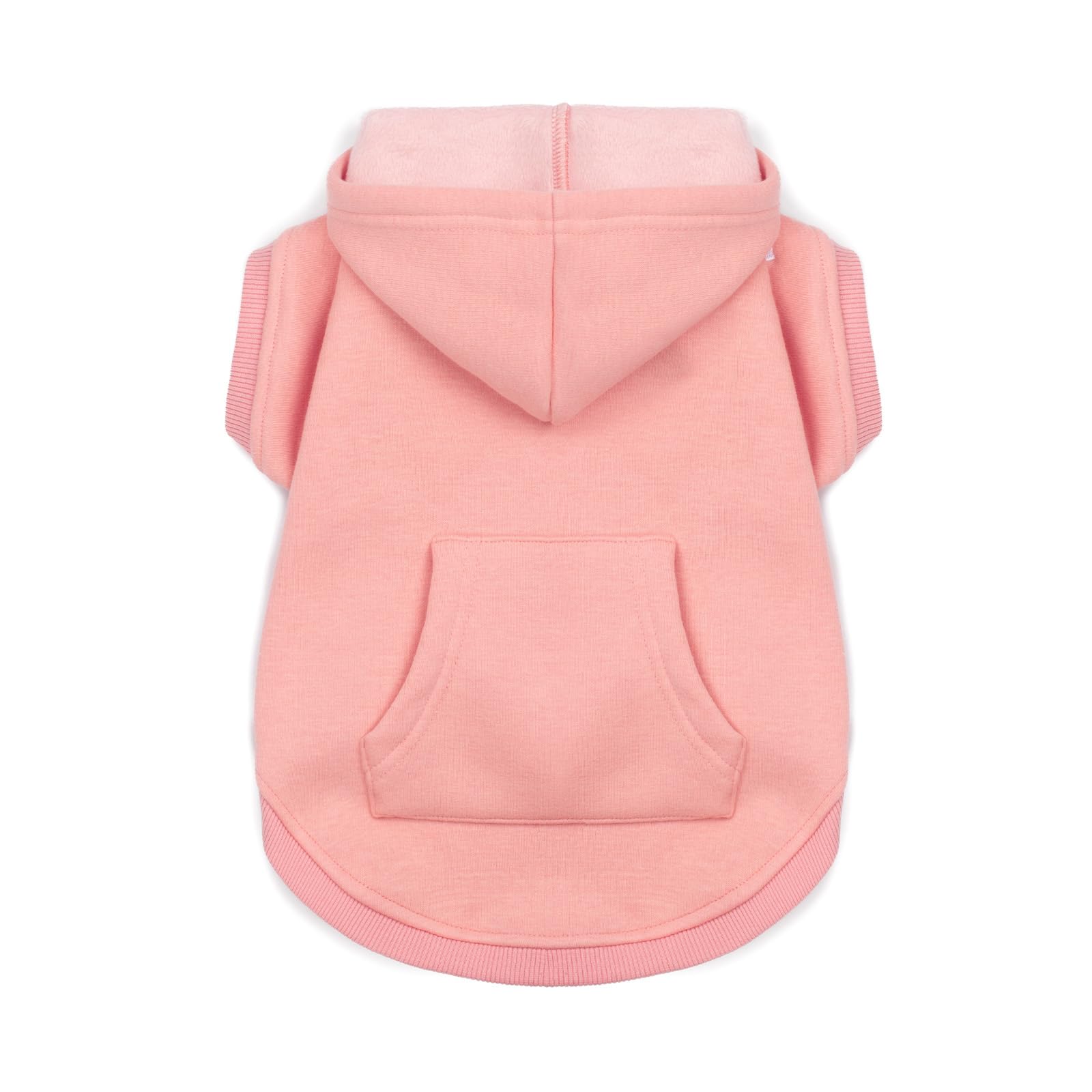 Koneseve Dog Hoodie - Fleece Warm Sweater With Pocket, Soft Clothes For Daily Wear, Basic Hooded Sweatshirts, Winter Coat Clothi