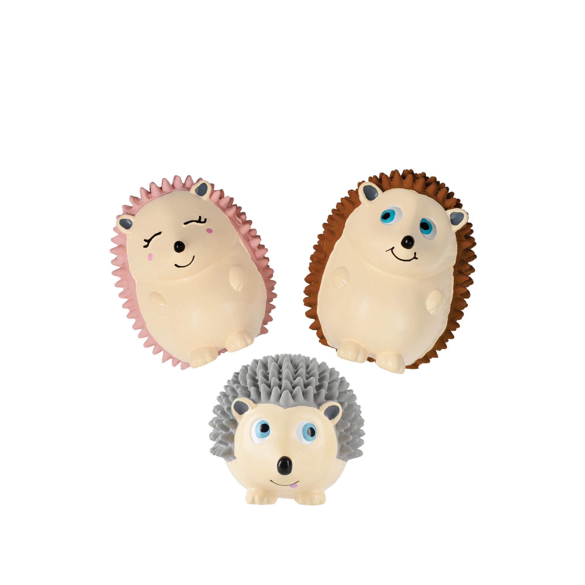 Fringe Studio Dog Toy Set, On A Roll, 3Pc Mini, Latex, Pet Shop Collection (367041)