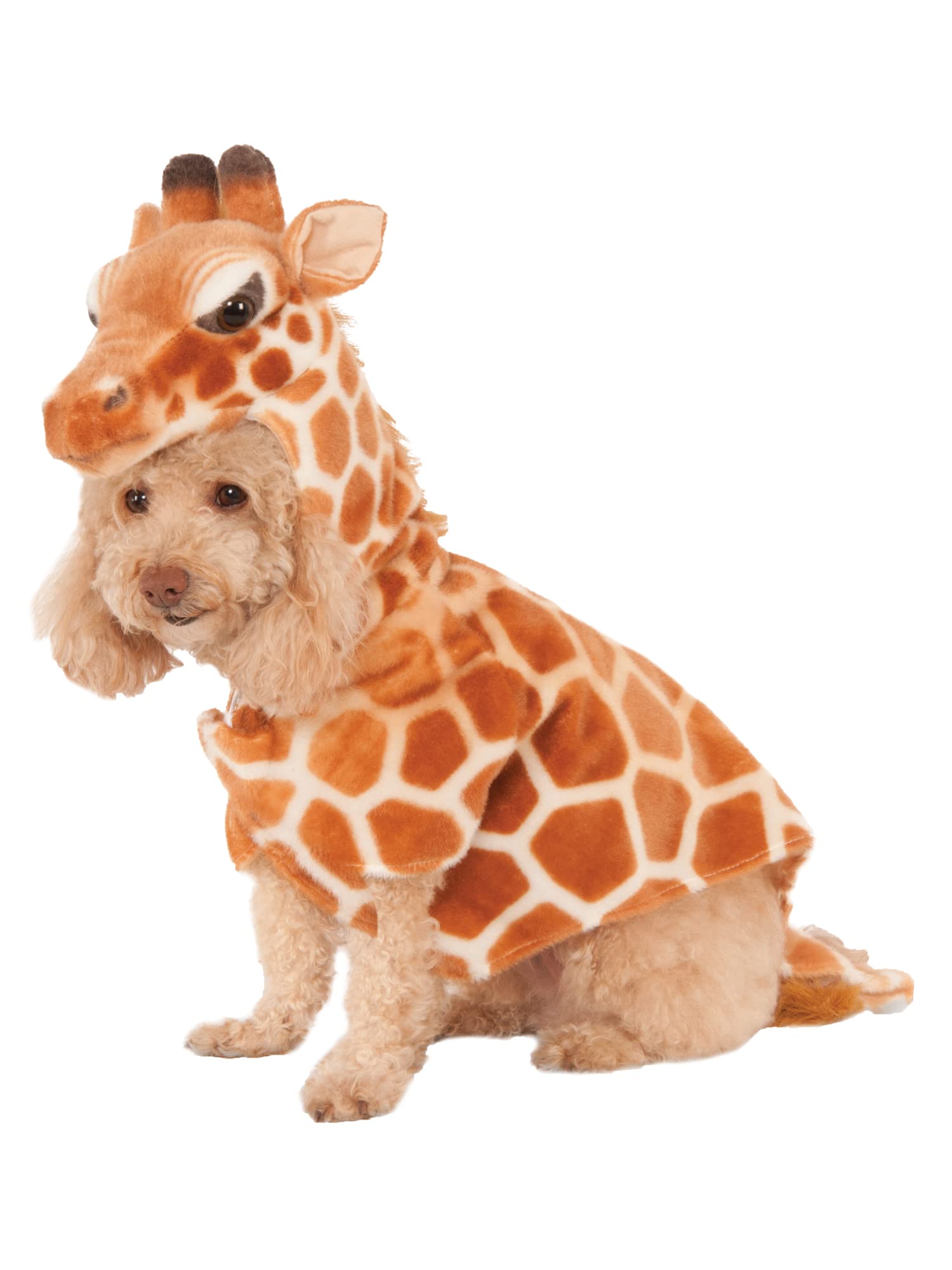 Rubie'S 580408_L Giraffe Hoodie For Pet, Large, Multicolor