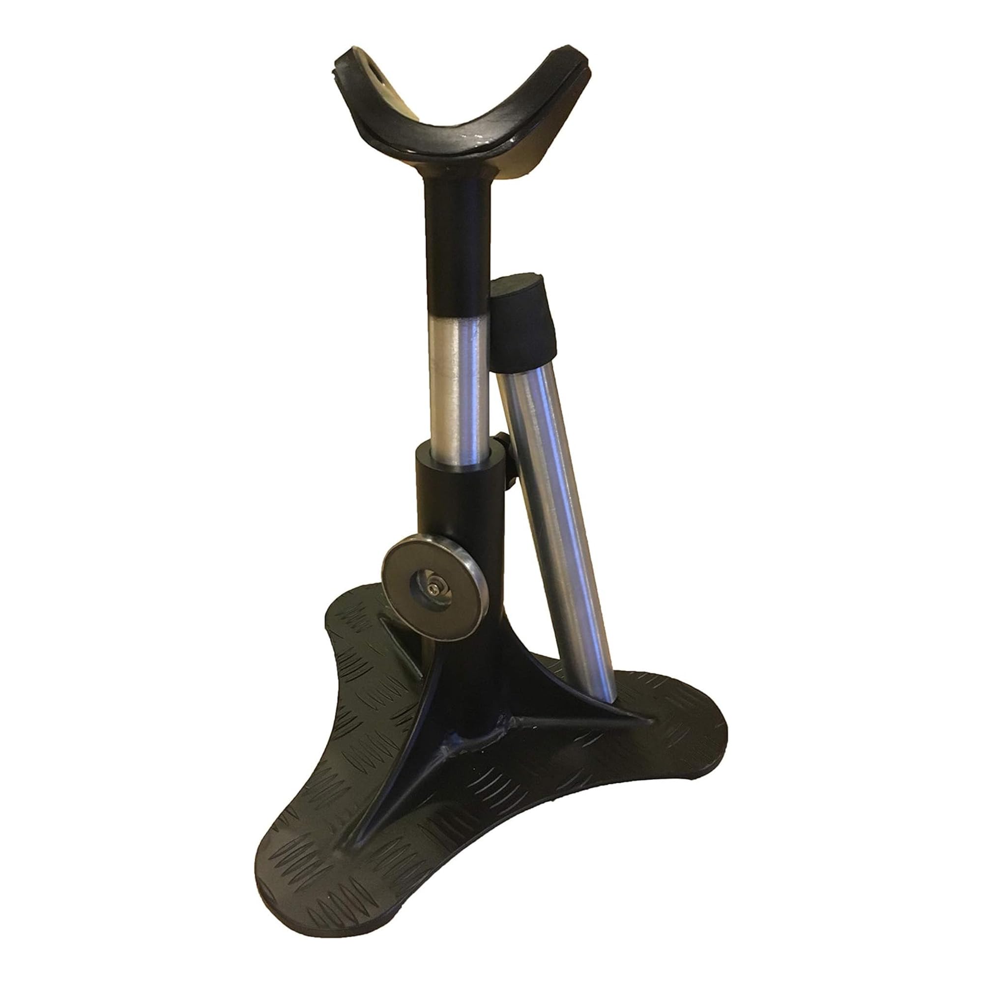 Hoof Stand Made Of Aluminum And Steel, Adjustable Height, Slip Resistant, Portable Horse Feet Stand For Horses