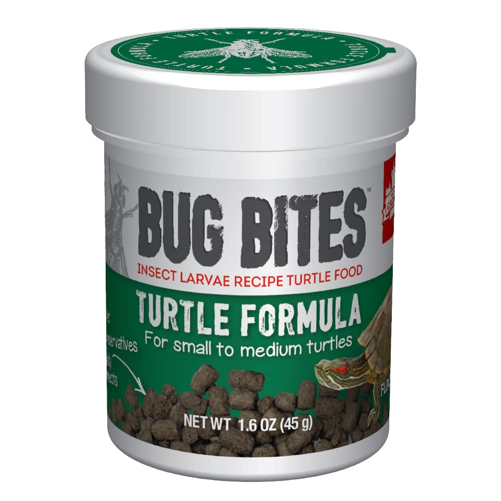 Fluval Bug Bites Turtle Formula Floating Pellets