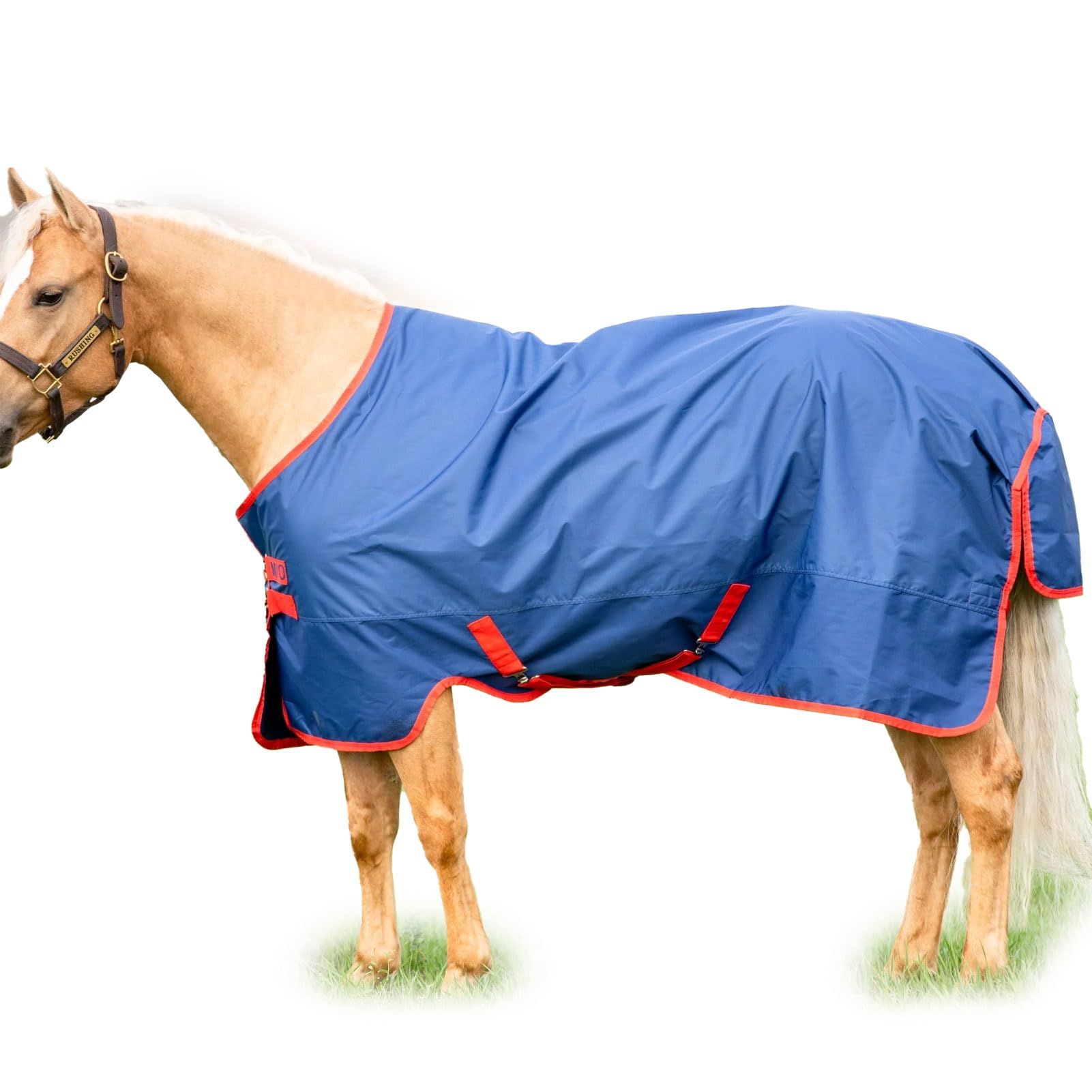 Horseware Ireland Mio T/O Lite, Color: Dark Blue/Dark Blue & Red, Size: 78 (Aasa41-Cdr0-78)
