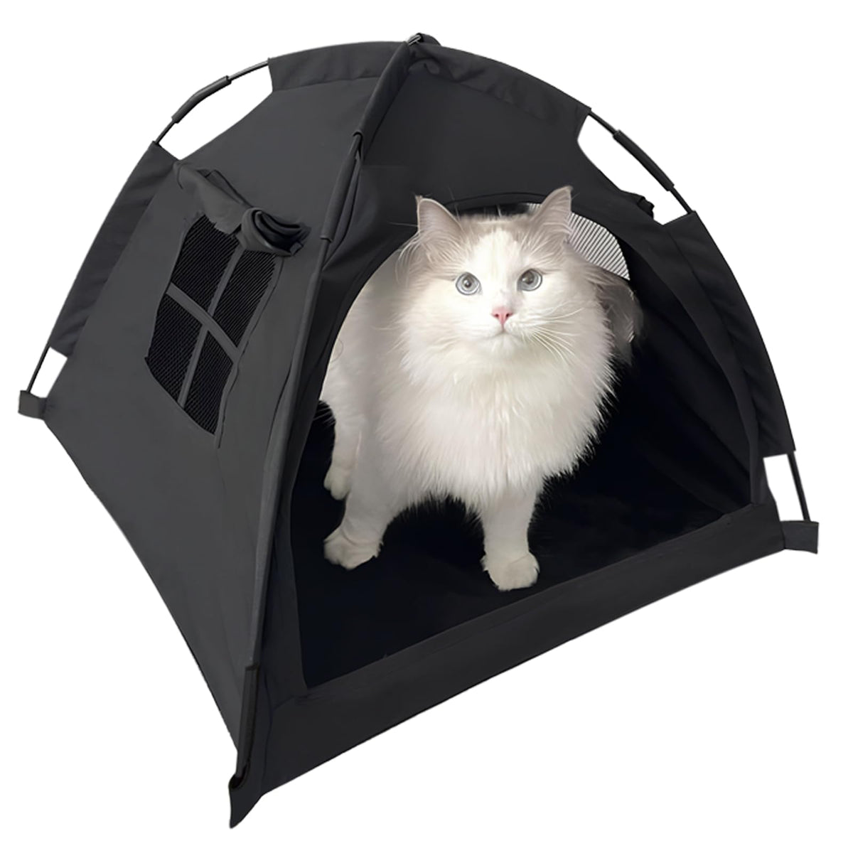 Nockovi Cat Tent House?Cat'S Nest, Quick Assembly And Disassembly, Portable Indoor/Outdoor Pet Tent House For Cats, Puppies And 