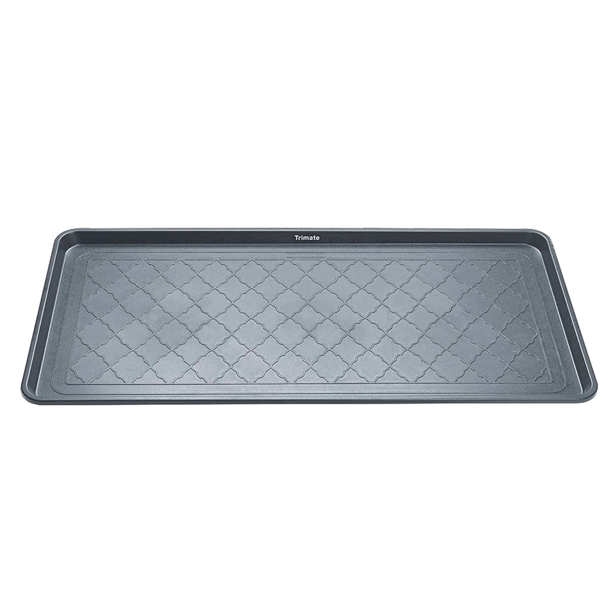 All Weather Boot Tray, Extra Large Size by Trimate -Water Resistant Plastic, Multi-Purpose for Shoes, Pet Feeding Trays, Mudroom